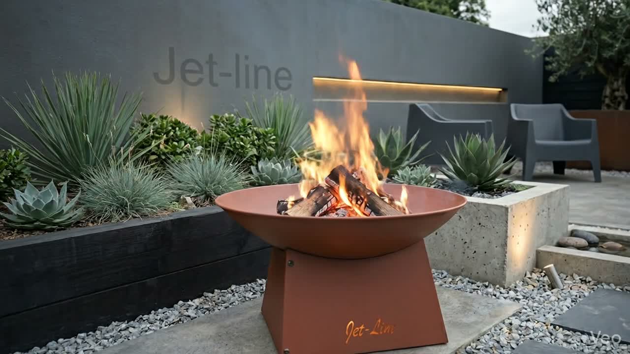 Feuerstelle Pueblo 57x33cm Garten Rostoptik Terrasse Ofen Produktbild-Vorschau 7