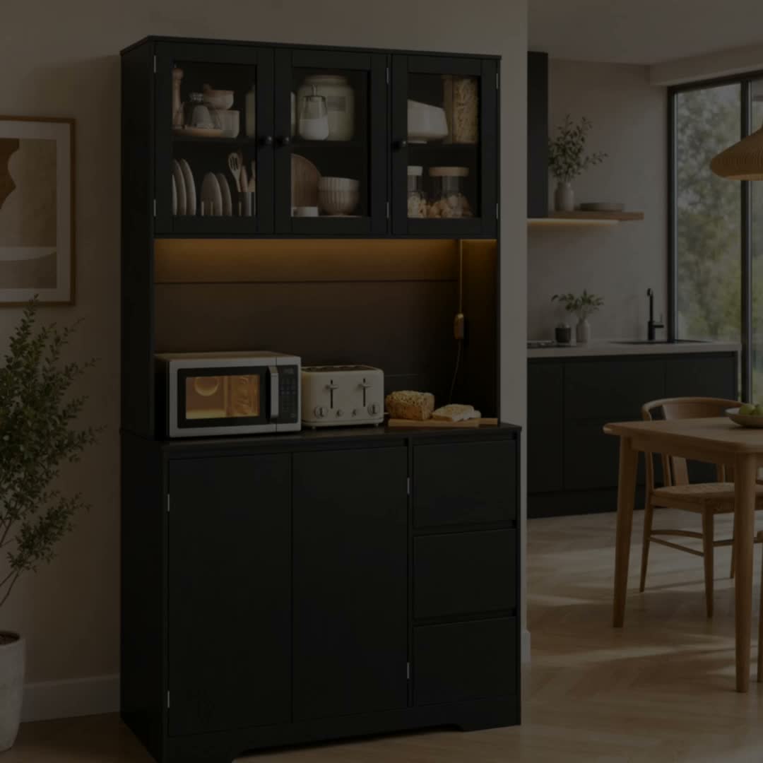 BEALIFE Küchenhochschrank AP121 100x40x180 cm | Produktbild-Vorschau 7