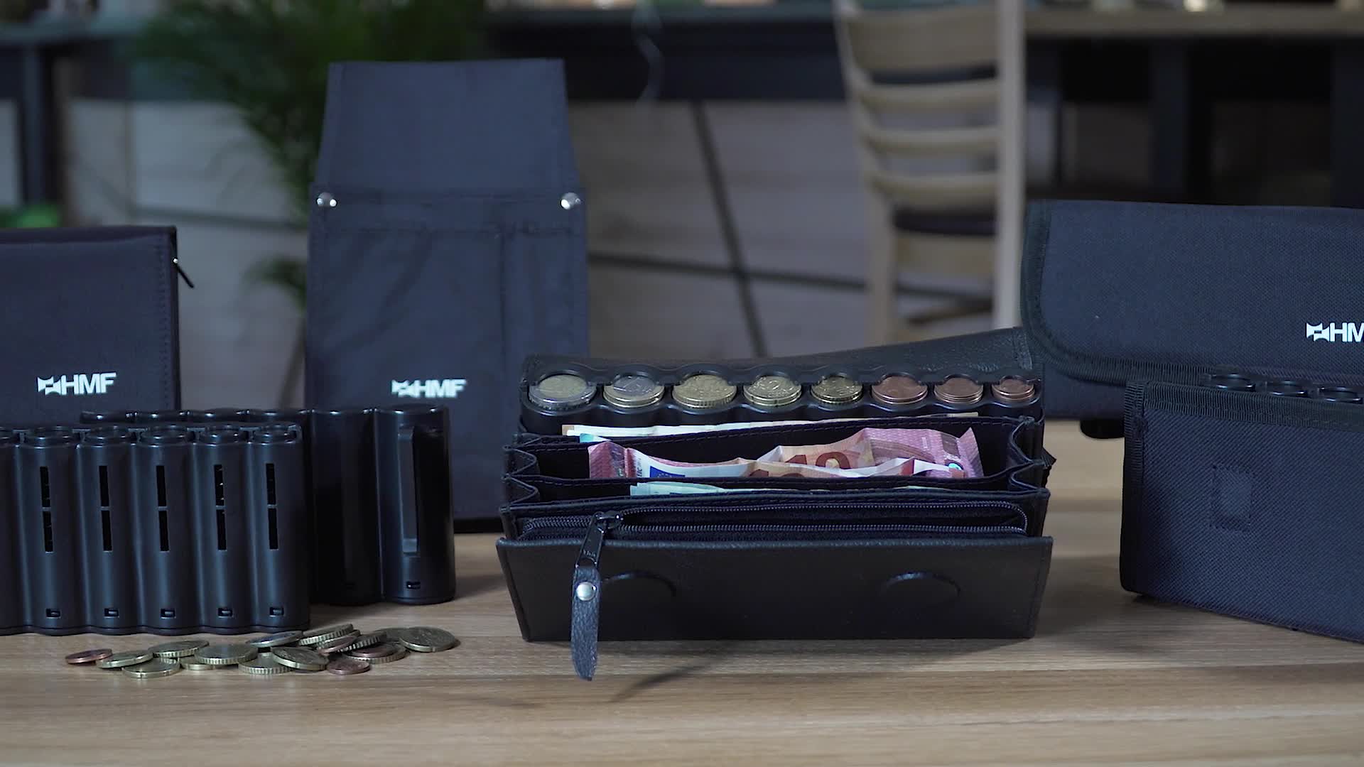 Kellner Geldbörse mit Gürtel und Münzsortierer | 20,5 x 10 Produktbild-Vorschau 7
