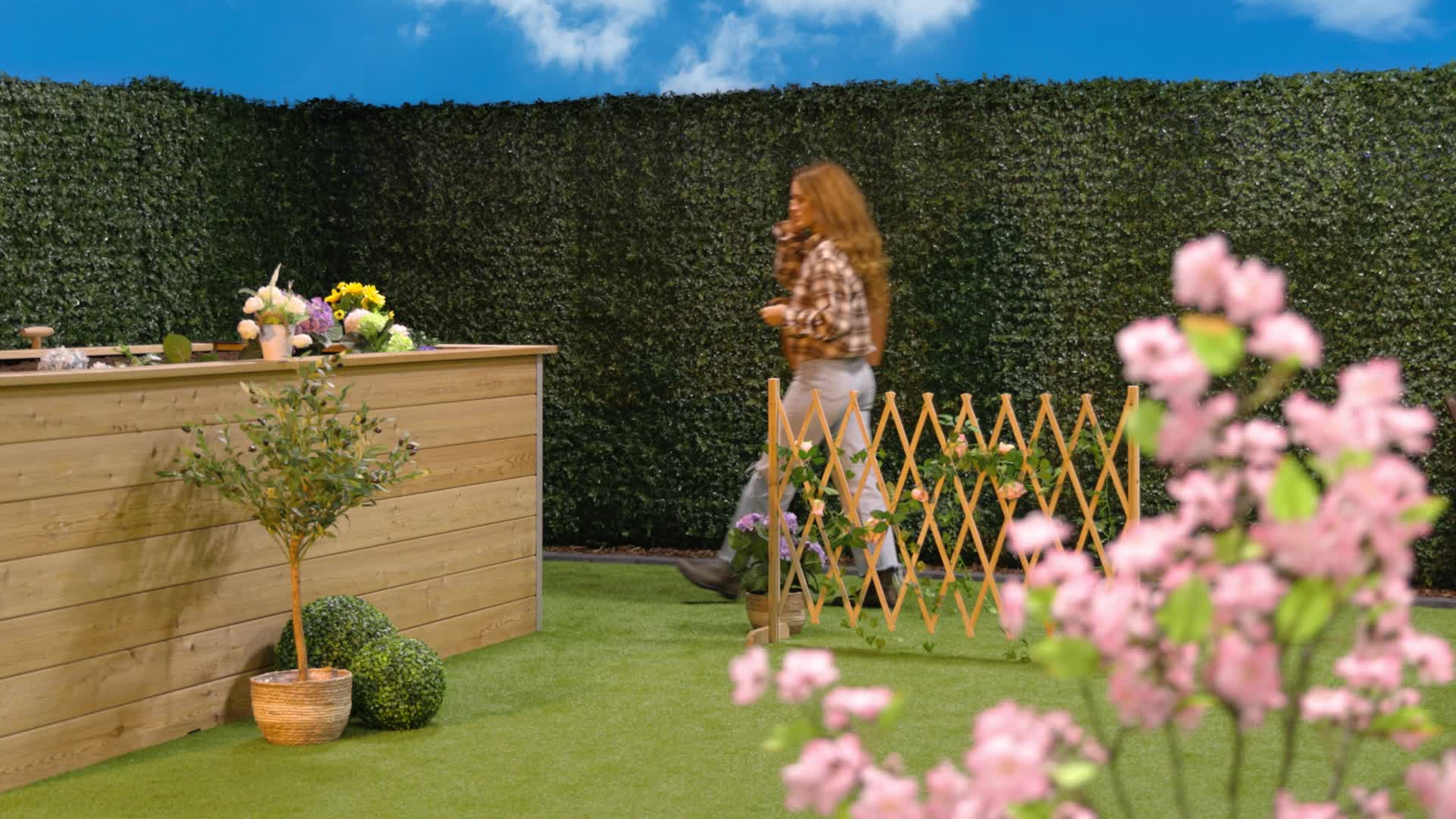 Relaxdays Briefkasten mit Sichtfenstern, HxBxT: 33 x 35 x Produktbild-Vorschau 7