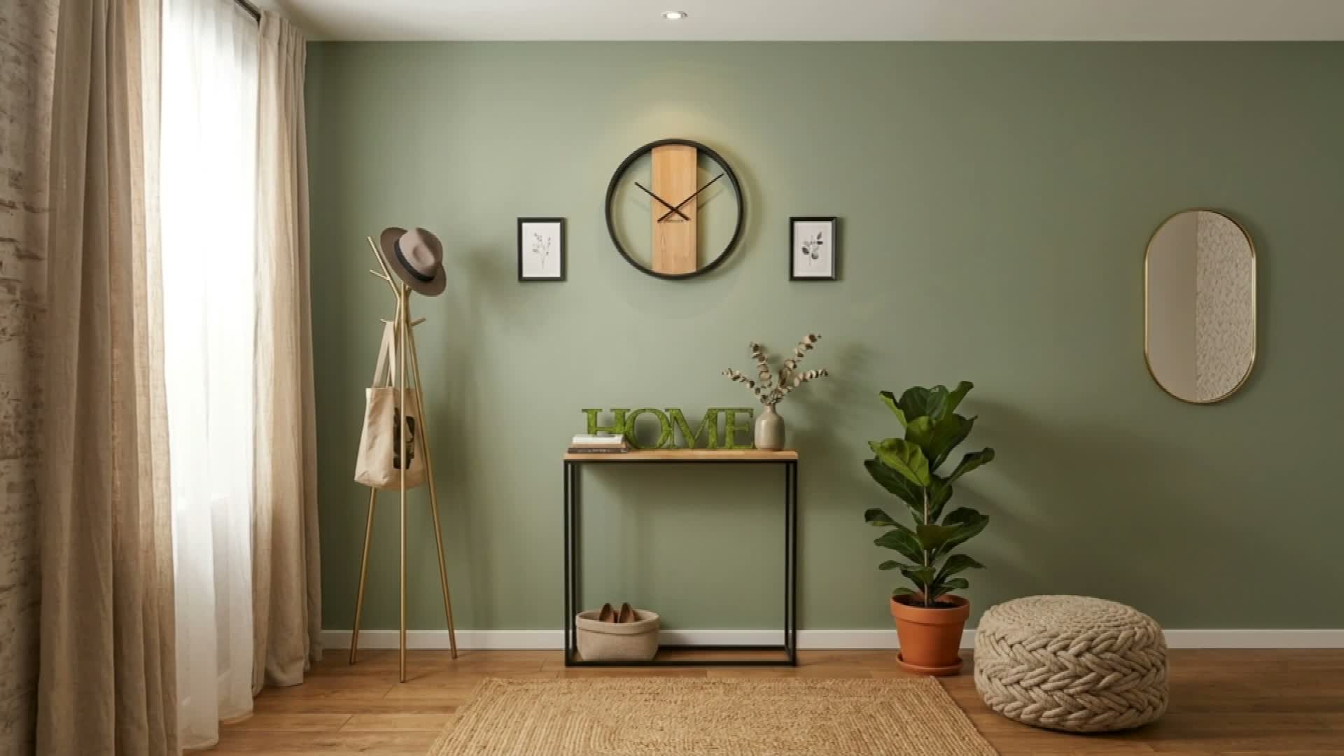 Loft- Möbelkonsole Holz 60x80x30cm doppelt Produktbild-Vorschau 7