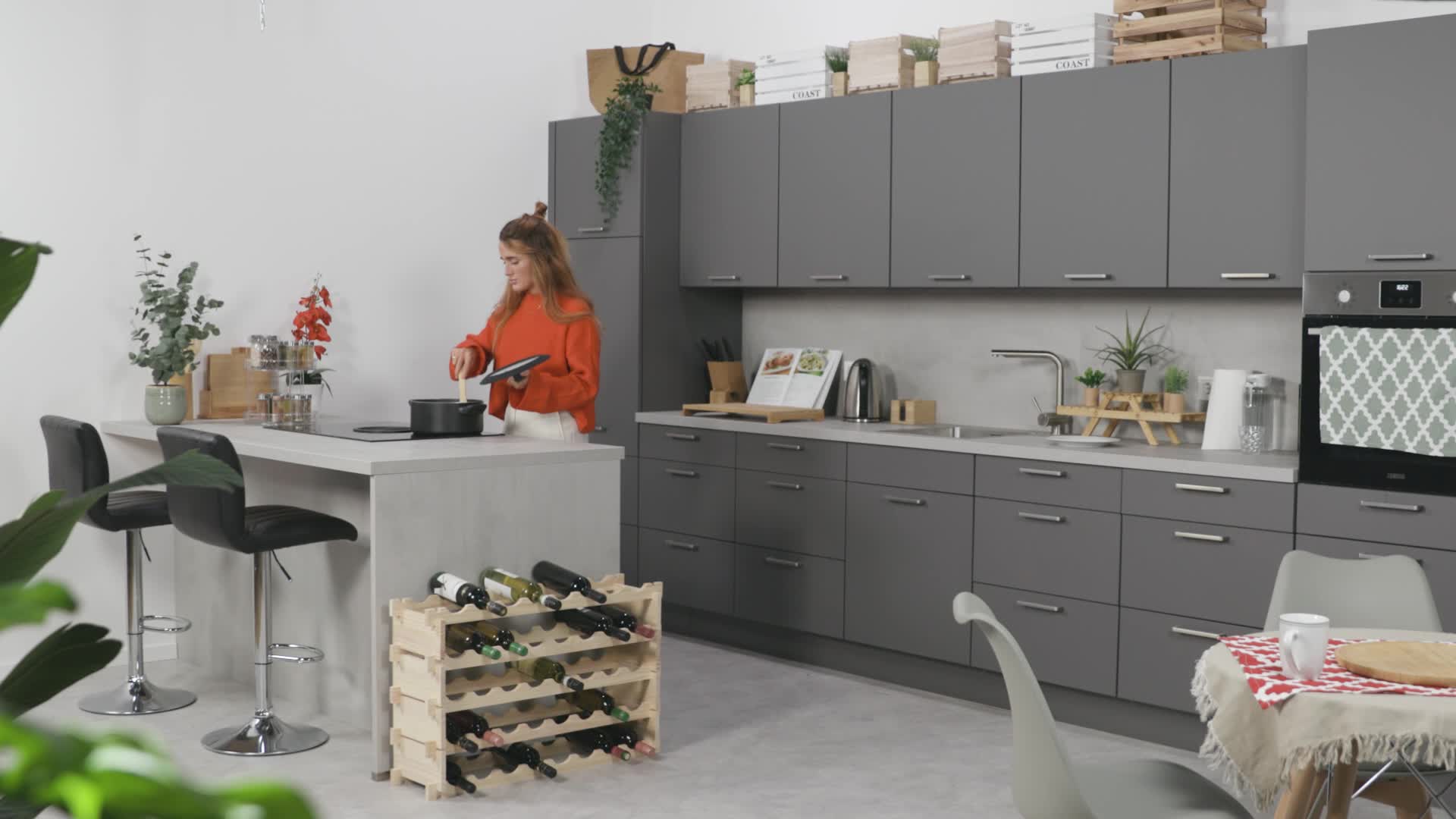 Relaxdays Drehteller, 2-stöckig, Ø 27 cm, drehbar, Produktbild-Vorschau 7