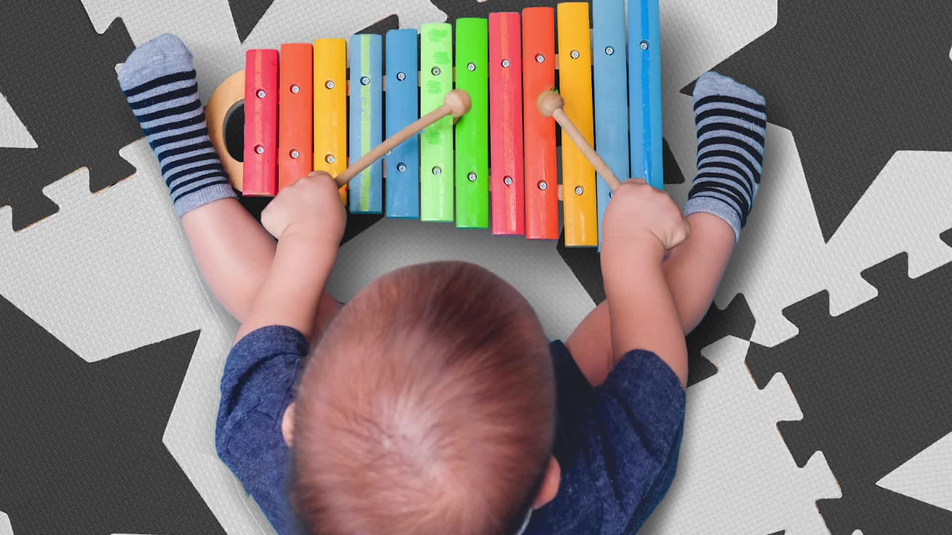 Relaxdays Puzzlematte Sterne, 9 Stück, 18 Teile, EVA Produktbild-Vorschau 7
