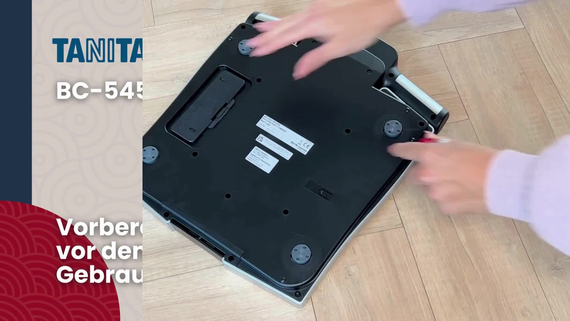 TANITA BC-545N – Segmentale Körperanalysewaage – Mit Produktbild-Vorschau 7