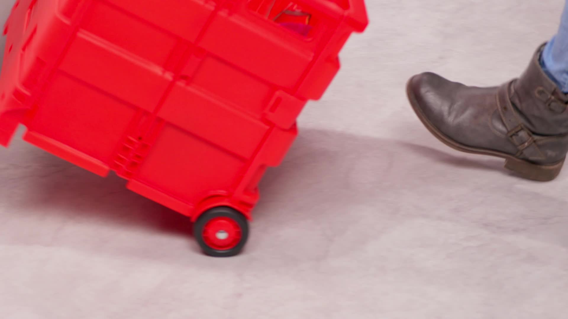 Relaxdays Einkaufstrolley, Klapptrolley mit Rollen & Produktbild-Vorschau 7