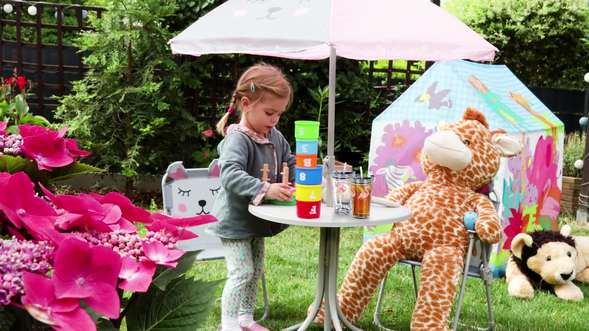 Relaxdays Glasbecher mit Deckel & Strohhalm, 4er Set Produktbild-Vorschau 7