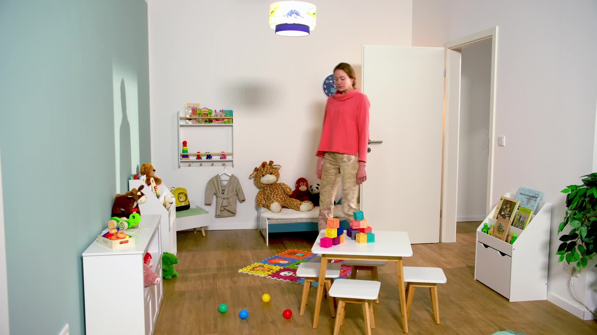 Relaxdays Kinderregal, 3 Boxen mit Rollen, HxBxT: 60 x 102 Produktbild-Vorschau 7