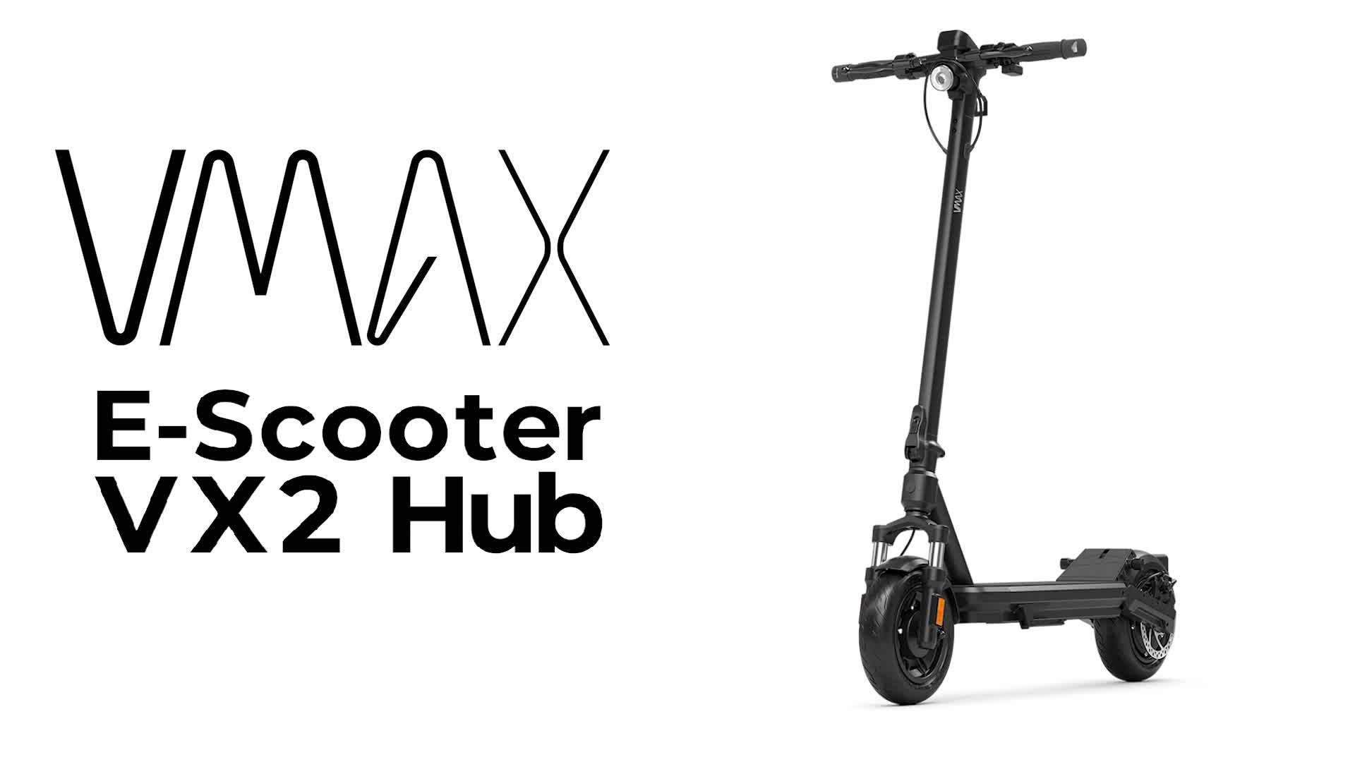 VMAX New VX2 Hub E-Scooter – 90 km Reichweite, 35 % Produktbild-Vorschau 7