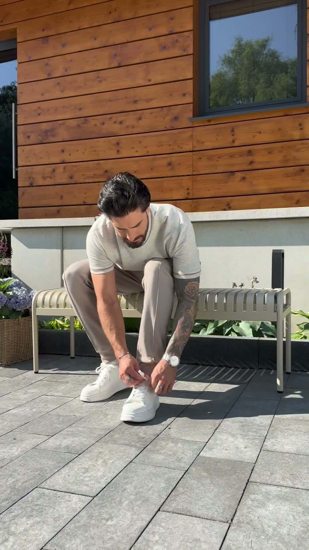 di volio Gartenbank BAISO - Metallbank für Terrasse & Produktbild-Vorschau 7
