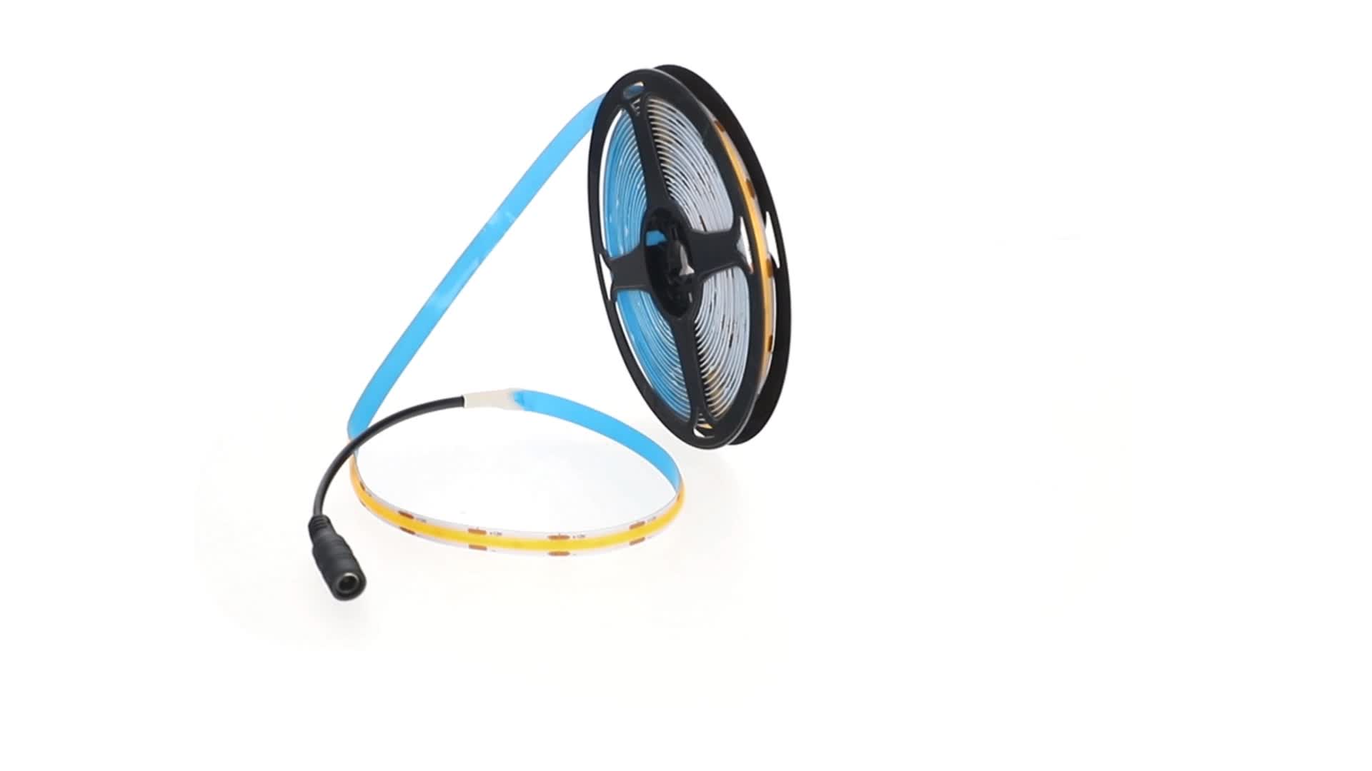 NASTRO LED COB 12W/m 3000K WW warme Farbe, DC 12V, Produktbild-Vorschau 6
