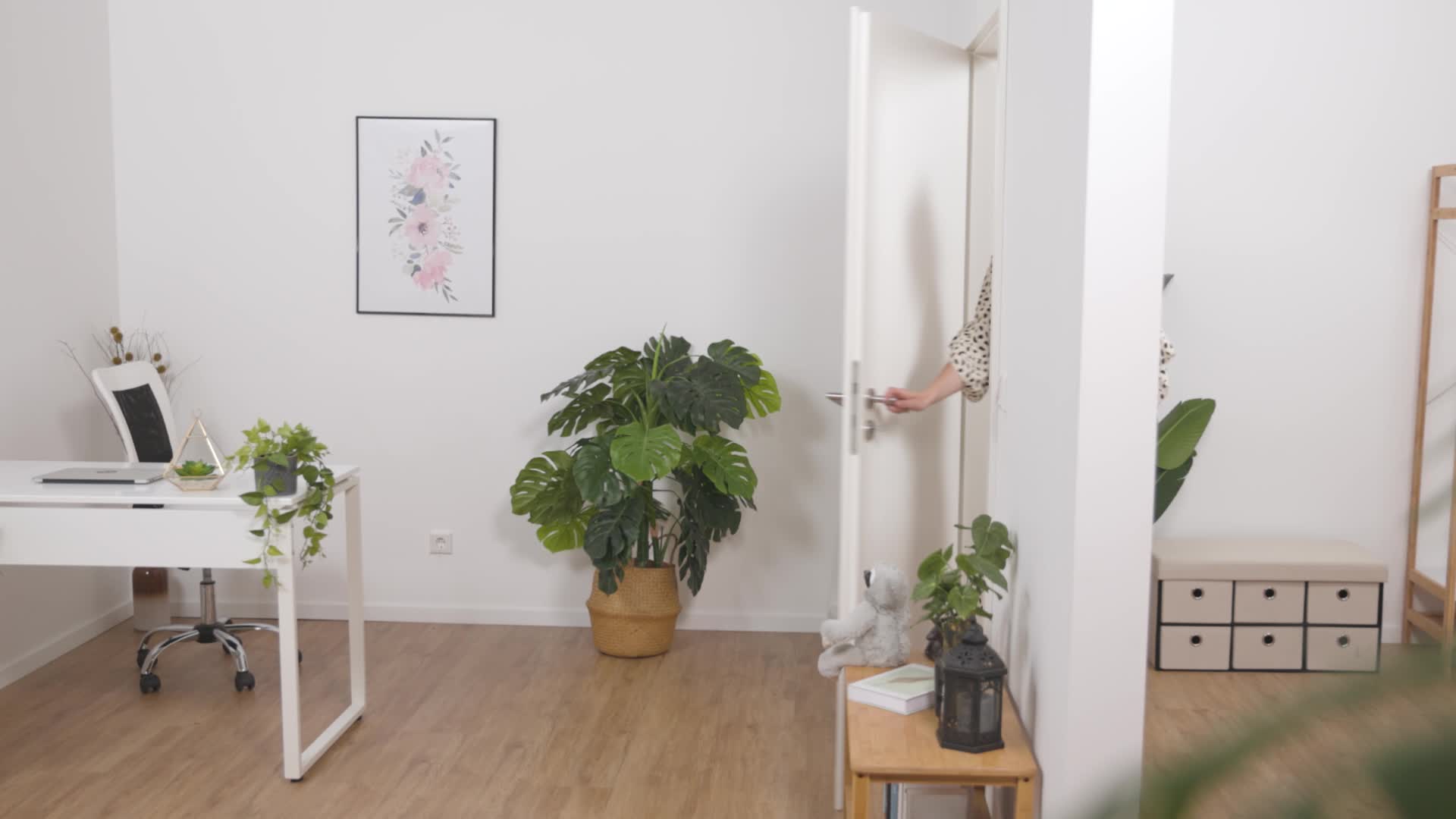 Relaxdays Faultier Türstopper, Stoff & Sand, Türpuffer für Produktbild-Vorschau 7