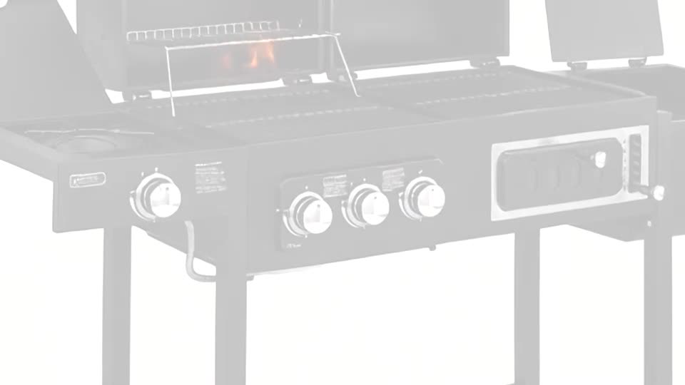 TAINO Hero Duo Gasgrill Holzkohlegrill Smoker Grillwagen Produktbild-Vorschau 7
