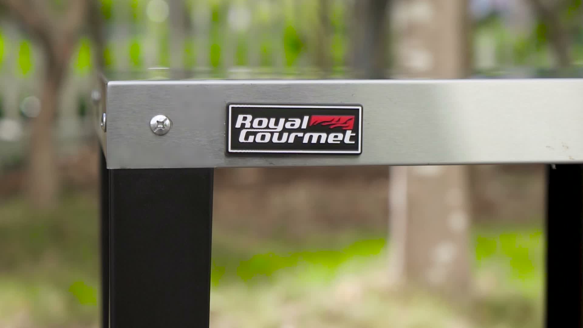 Royal Gourmet Grilltisch mit 85x50 cm Edelstahlplatte, Produktbild-Vorschau 7