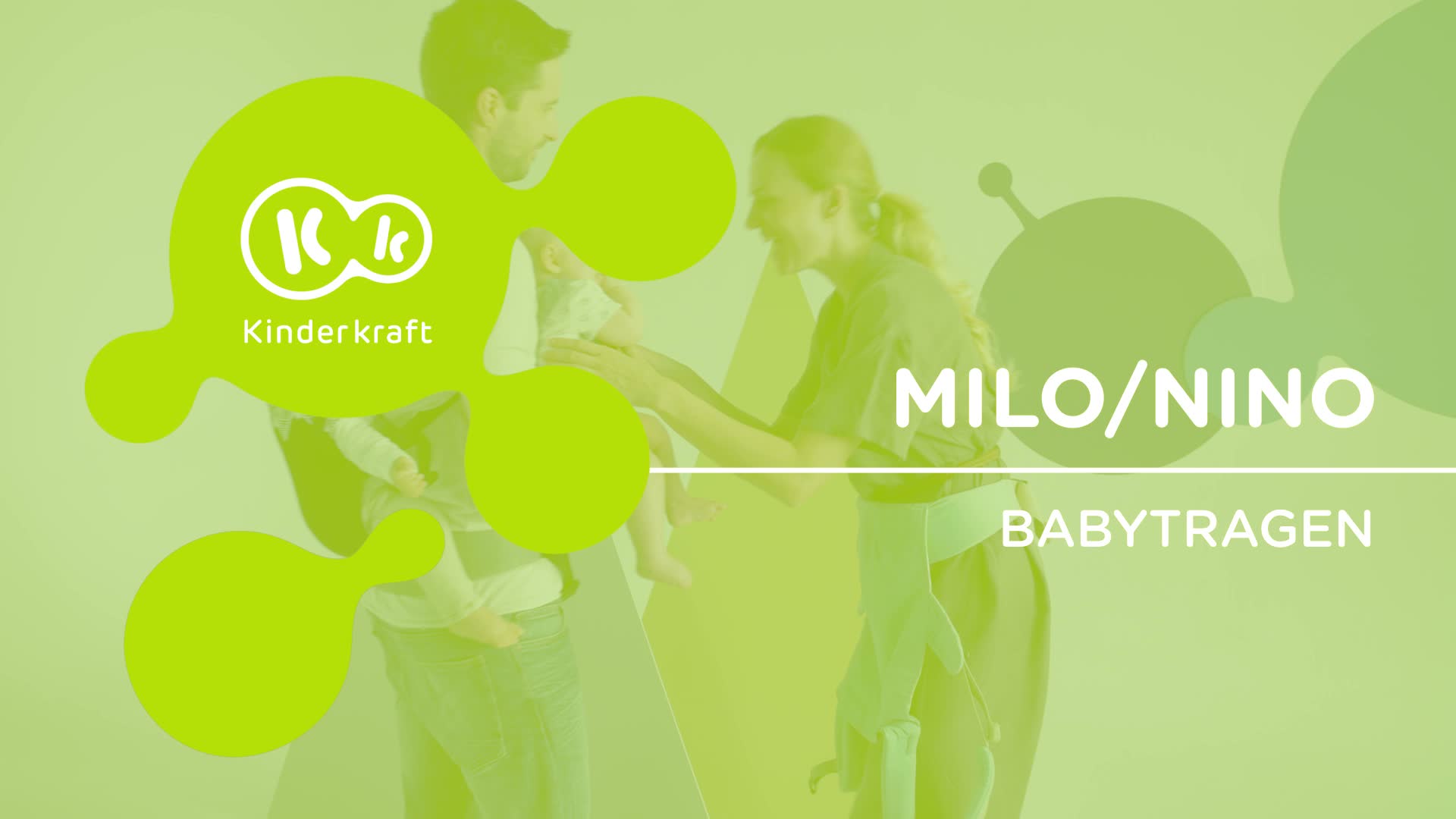 Kinderkraft MILO ergonomische Babytrage, 3-20 kg, Produktbild-Vorschau 7