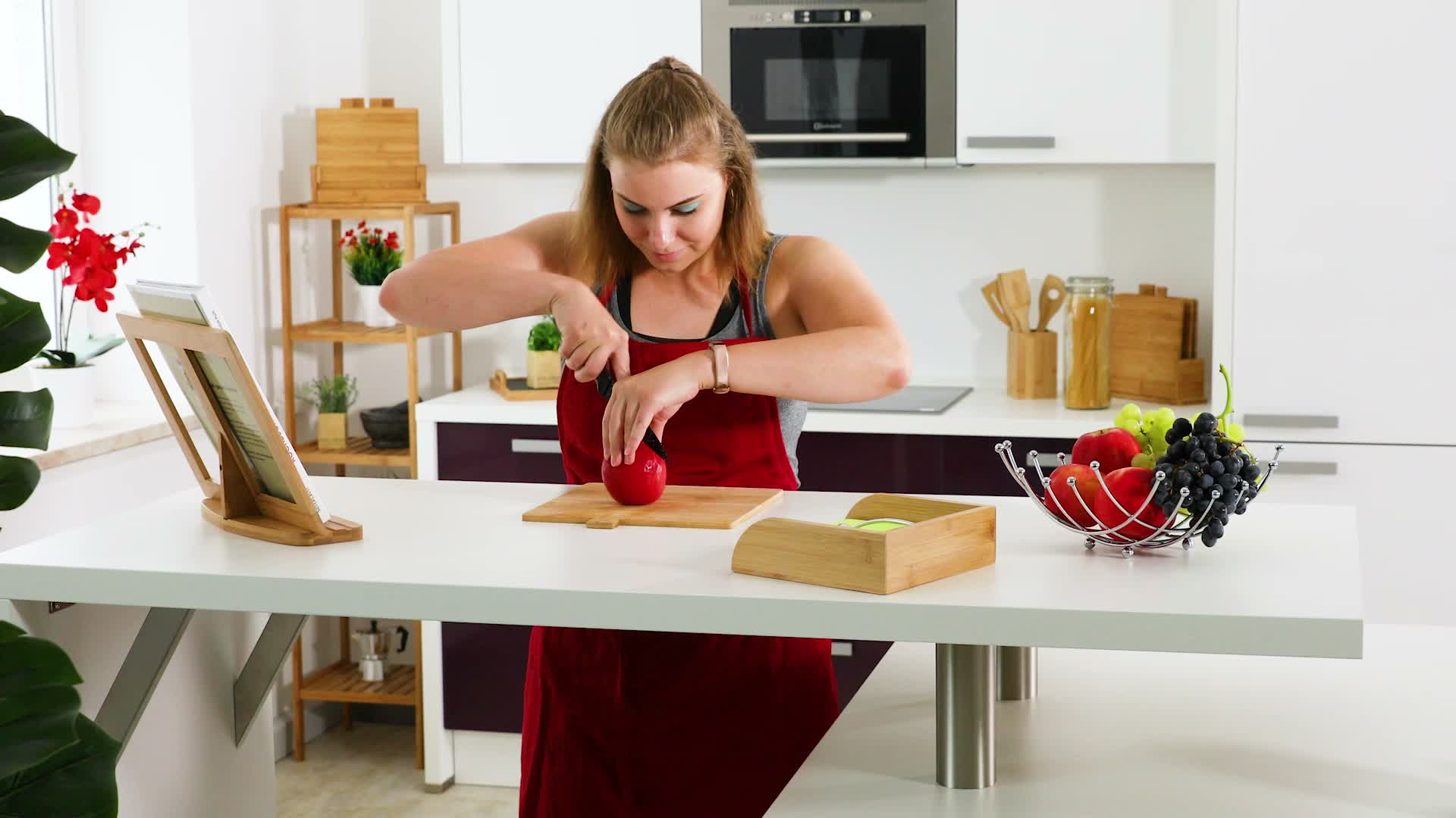 Relaxdays Serviettenhalter Holz, für 33x33 Servietten, mit Produktbild-Vorschau 7
