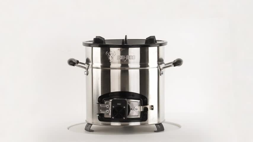 BBQ-Toro Raketenofen RAKETE #3 aus Edelstahl für Outdoor Produktbild-Vorschau 7