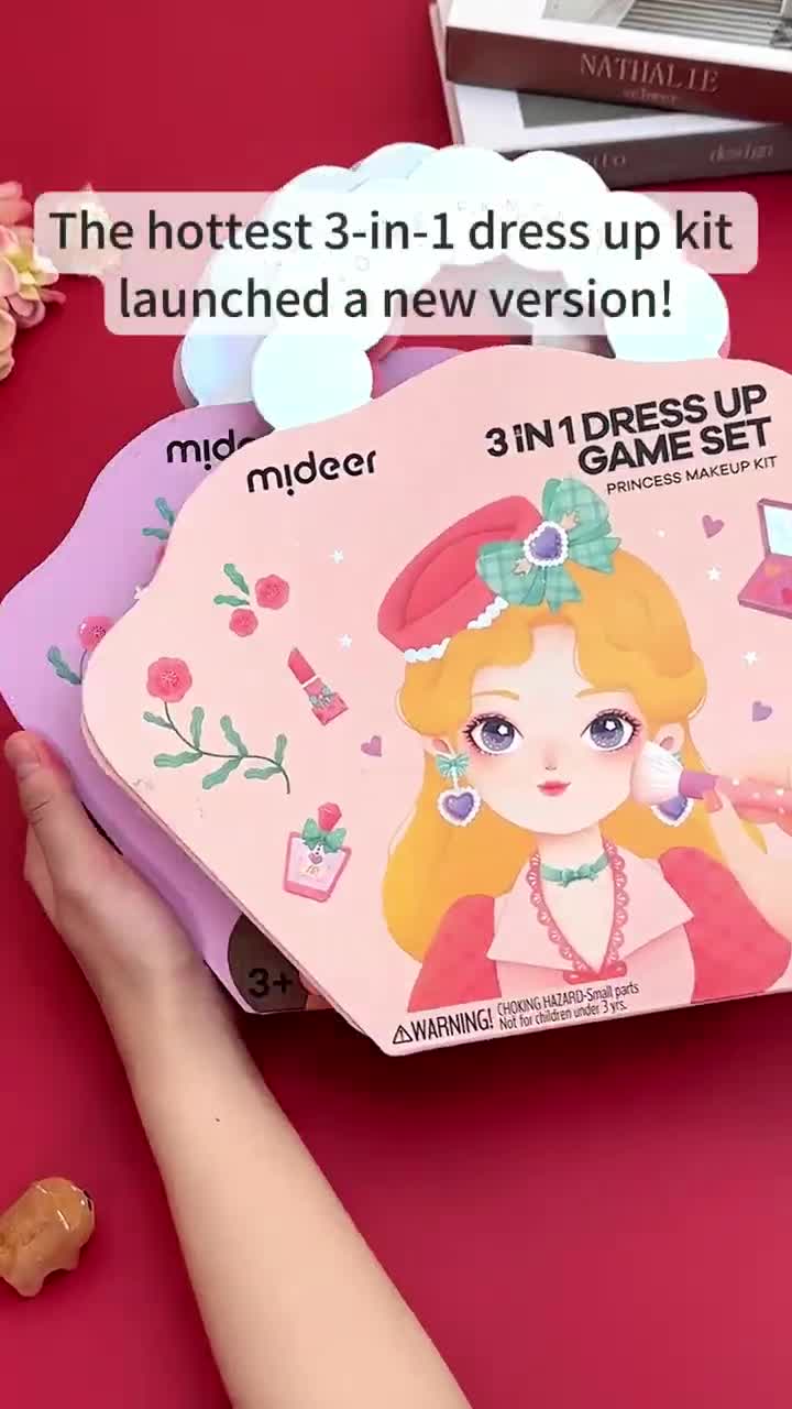 Mideer Dívčí kreativní sada 3 v 1 - Princezny a móda Náhled obrázku produktu 7