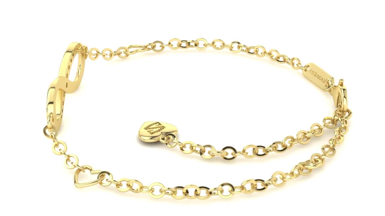 SERASAR | Unendlichkeitszeichen Armband [Infinity] für Produktbild-Vorschau 7