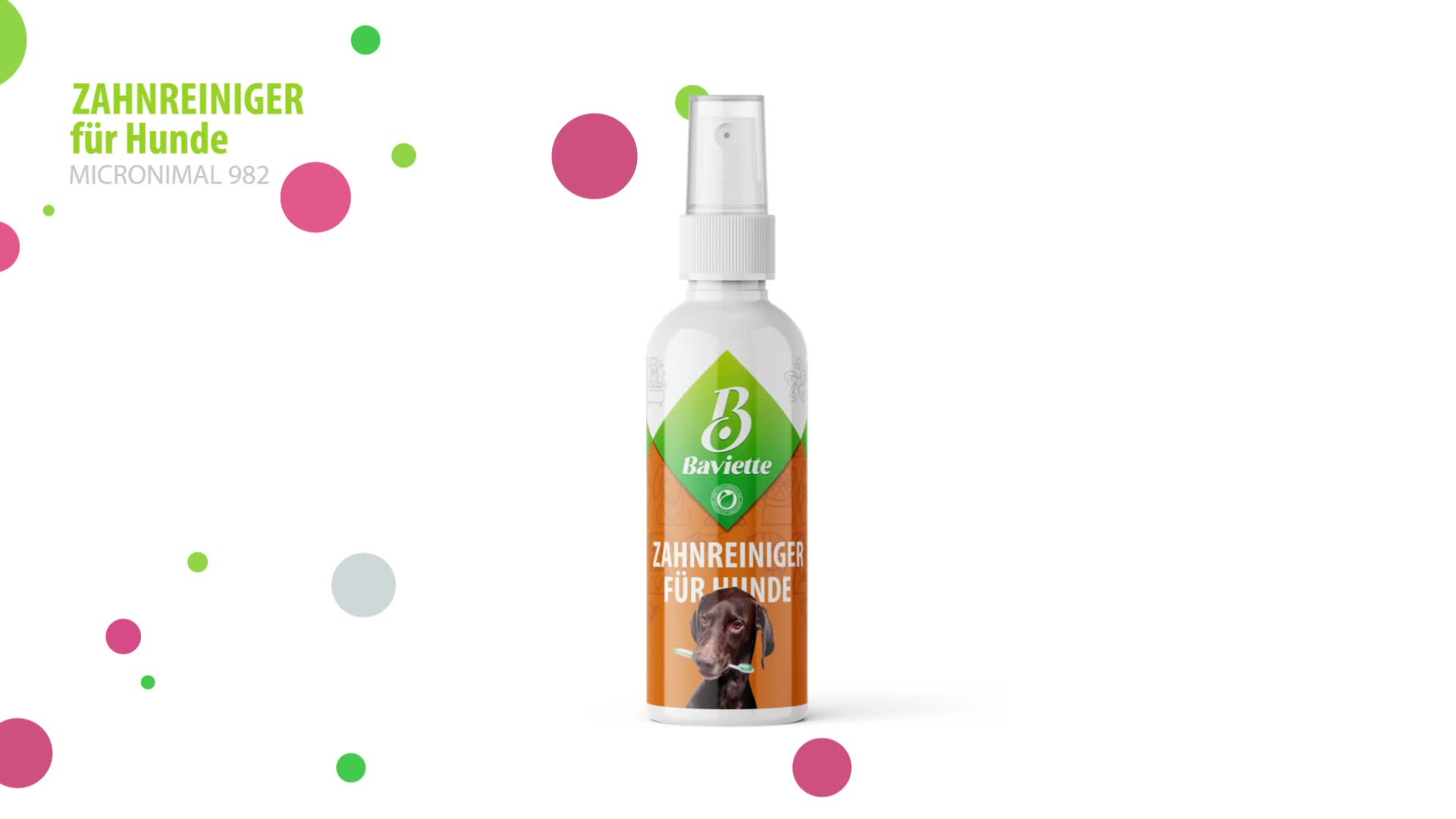 Baviette Zahnpflege Spray 100 ml – bürstenfreie Maulpflege Produktbild-Vorschau 7