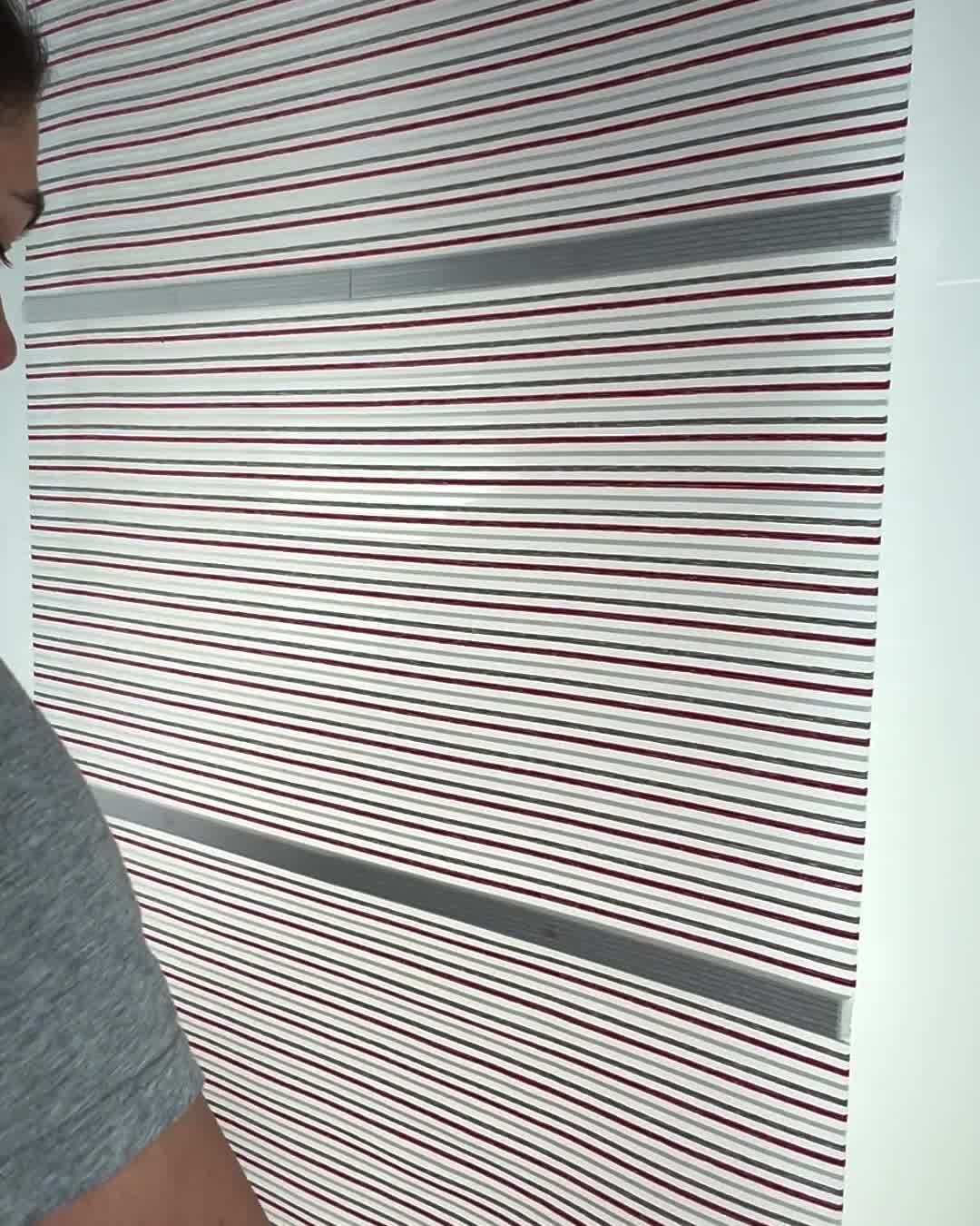 Schiebevorhang-Set Lison, Halbtransparent, Nachhaltig, 2 Farben
