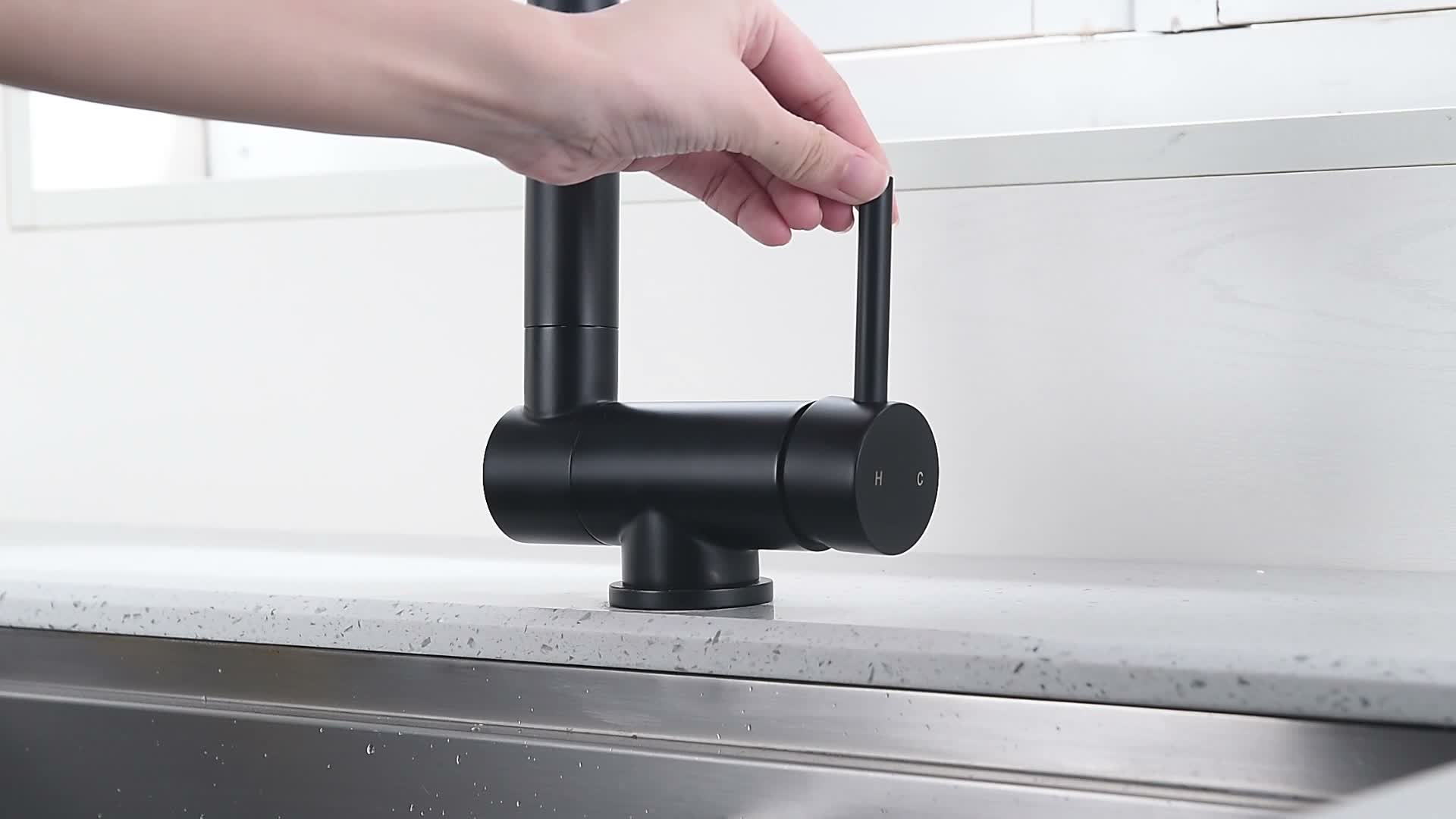 Homelody Vorfenster Küchenarmatur Klappbar, 90° Faltbar Produktbild-Vorschau 7