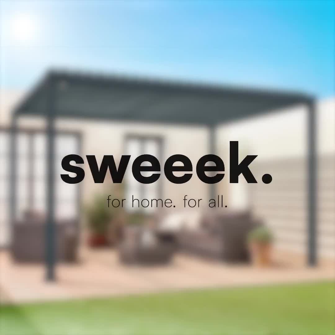 sweeek - Pergola mit Lamellendach Triomphe 3x4m + Markise Produktbild-Vorschau 7