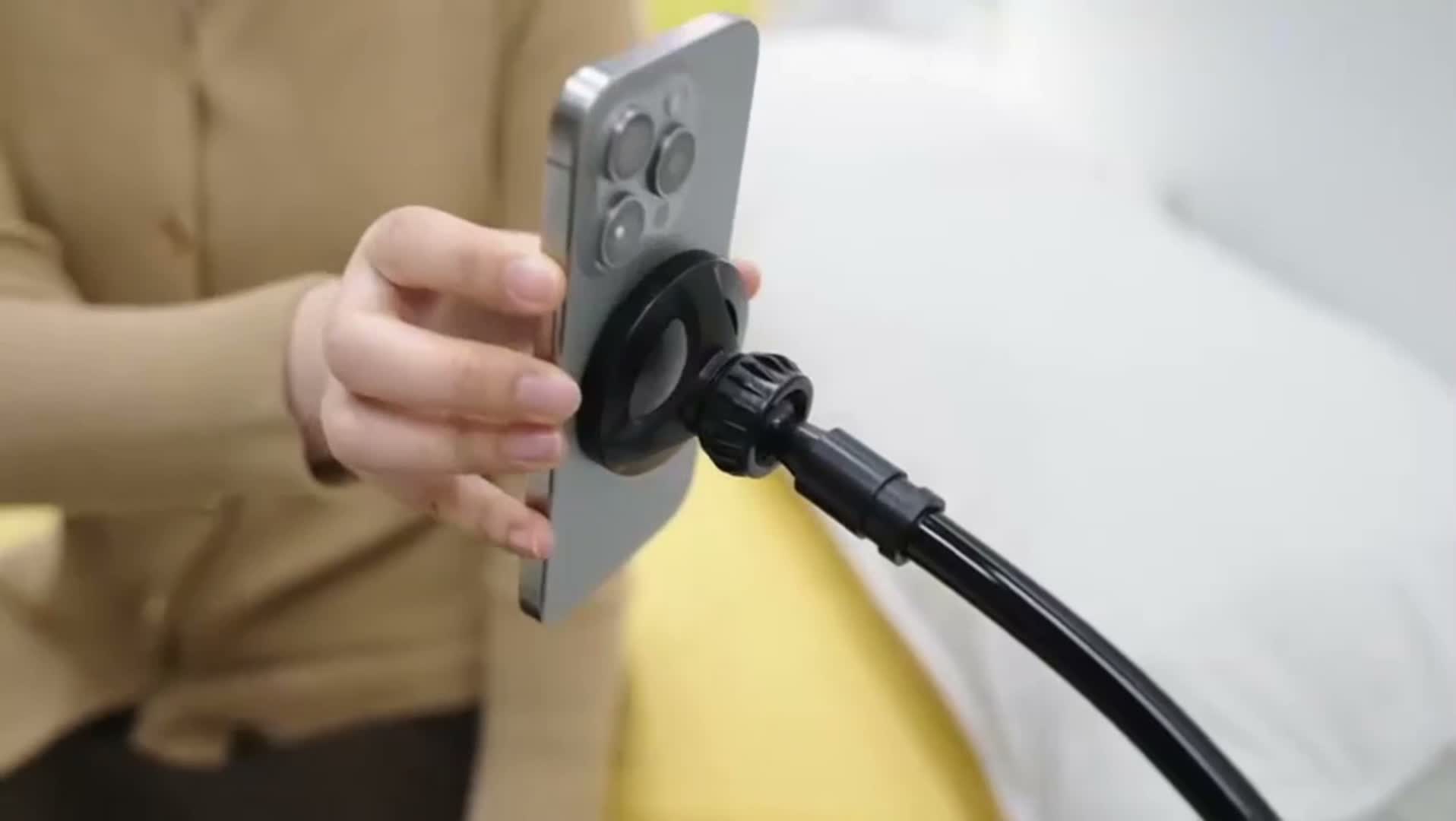 Magnetische Handyhalterung Auto 360° Schwanenhals Klemme Produktbild-Vorschau 7