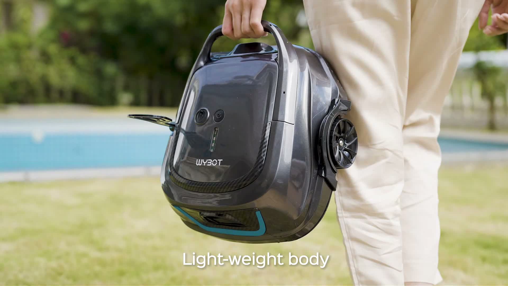 WYBOT A1 robot per piscina con doppio sistema di filtraggio Anteprima dell’immagine prodotto 7