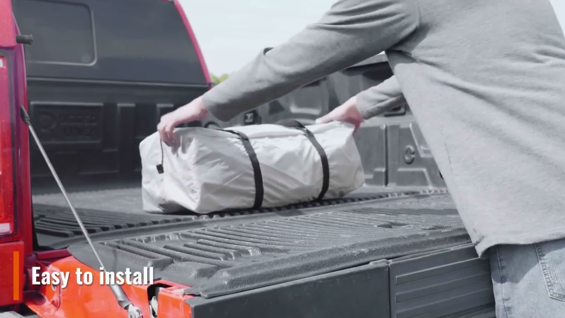 SucceBuy-Ladeflächenzelt, 5,5'-6' Pickup-Zelt mit Produktbild-Vorschau 7