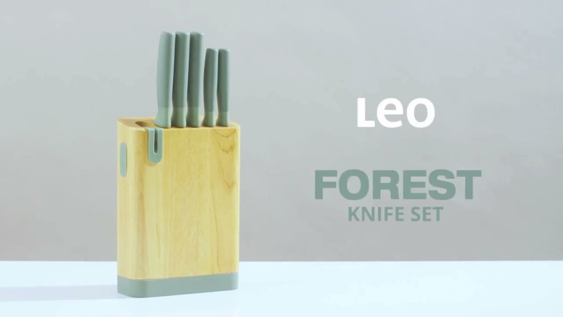 BergHOFF Leo Forest, Messer-Block/Besteck-Set, Edelstahl, Produktbild-Vorschau 7