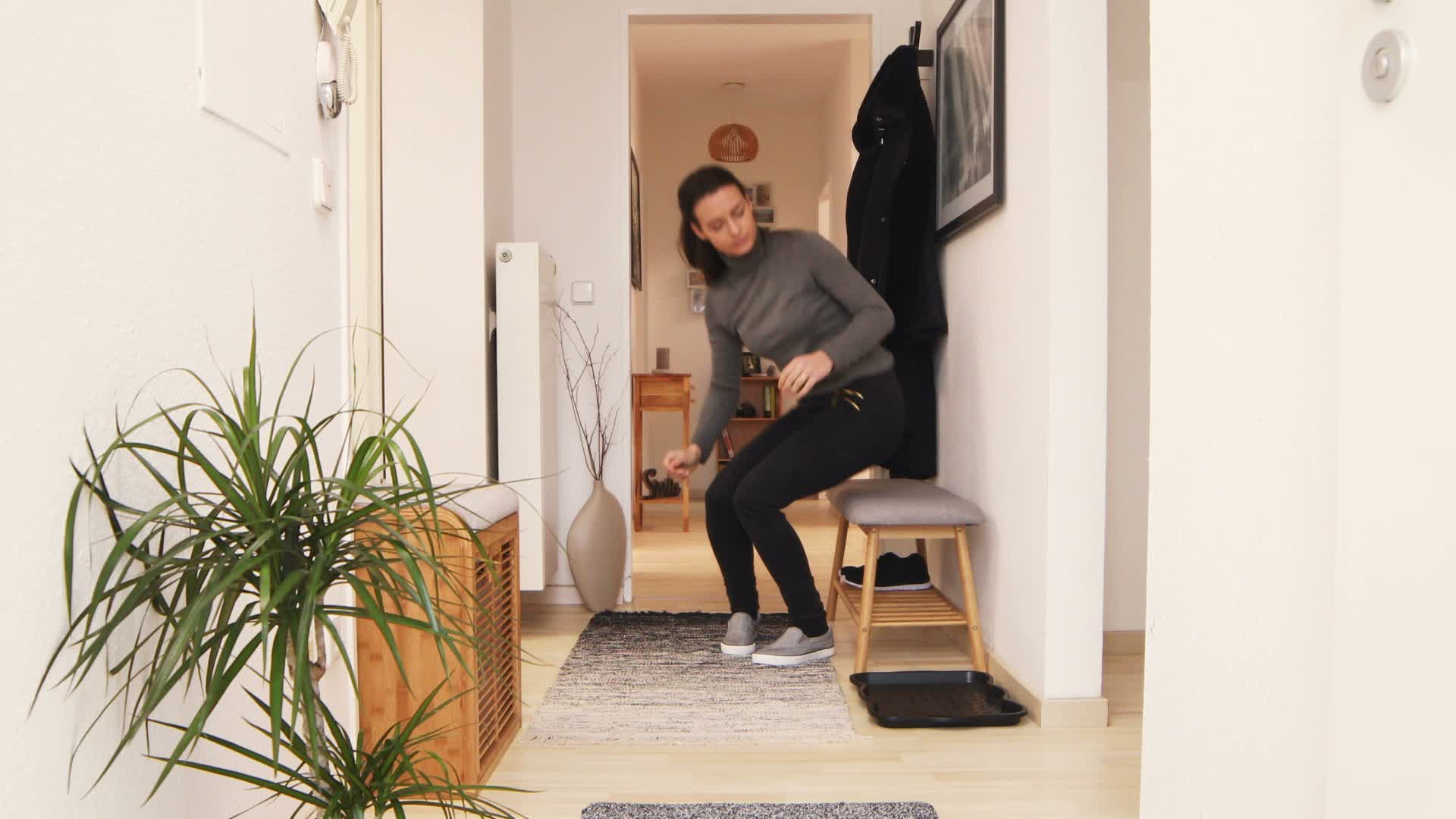 Relaxdays Schuhabtropfschale klein, Kunststoff Schuhablage Produktbild-Vorschau 5