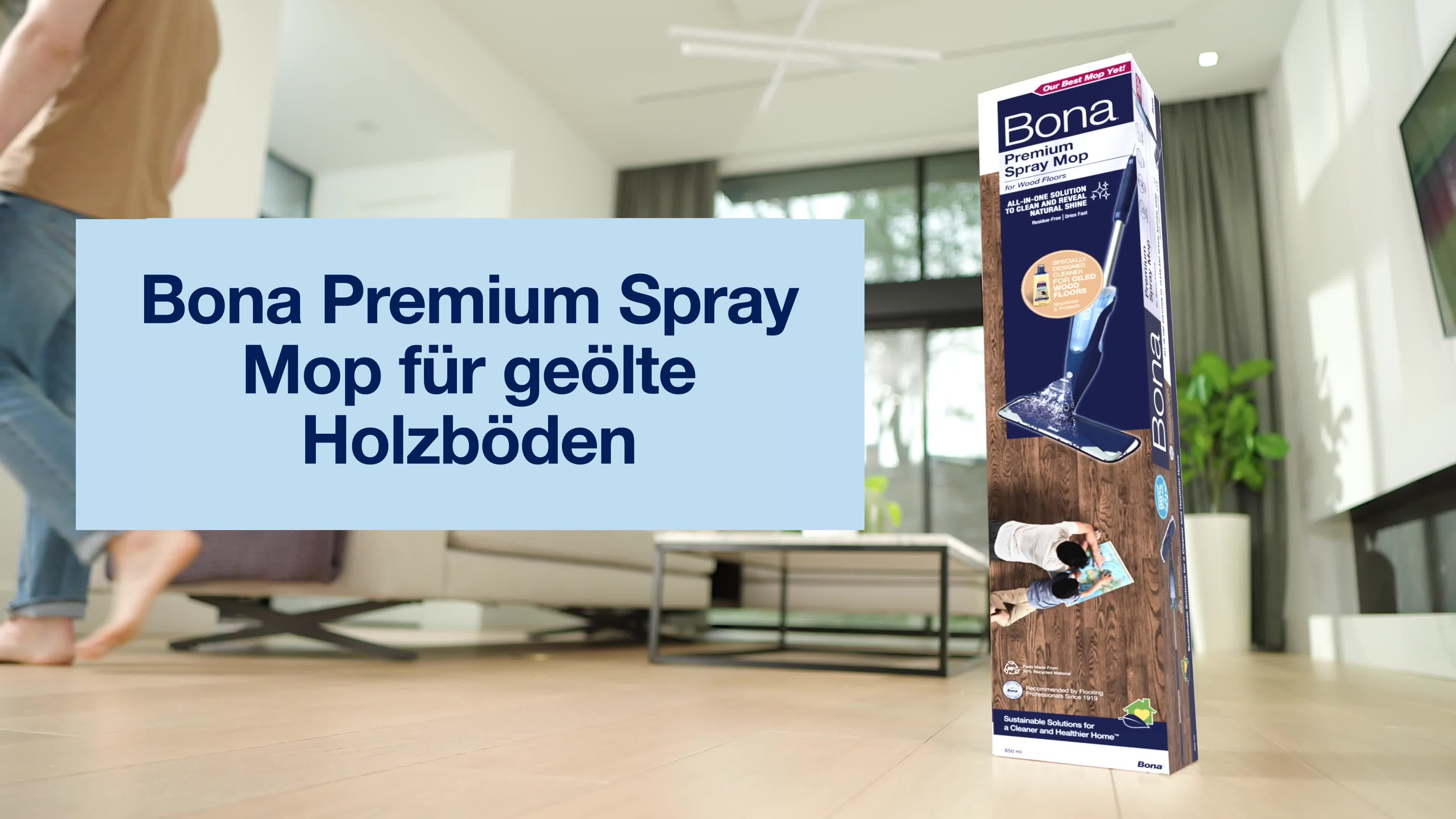 Bona Premium Spray Mop mit 850 ml Reinigungsmittel für Produktbild-Vorschau 7