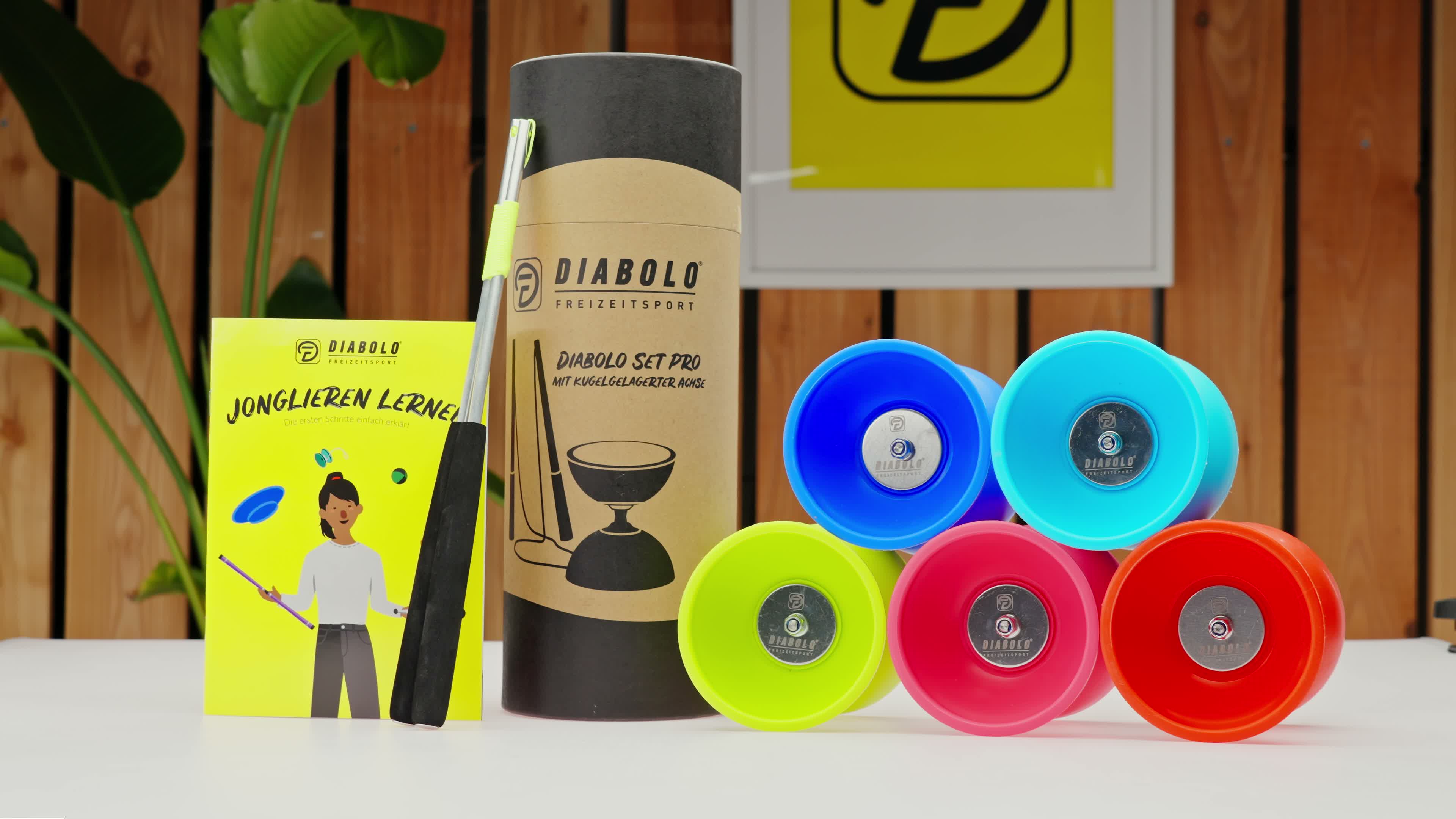 Diabolo Freizeit Diabolo Satz mit Kugellagerachse | Produktbild-Vorschau 7