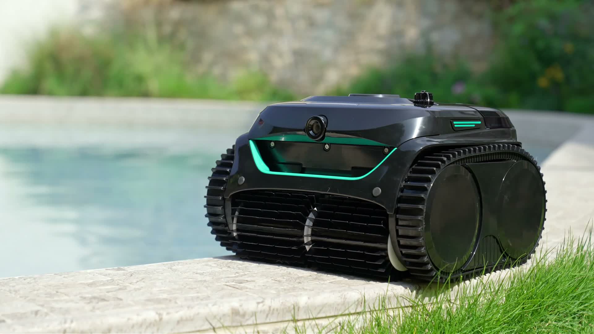 Wybot C2 Vision, Robotický vysavač, Jezírko, Černá, Zelená, Náhled obrázku produktu 7