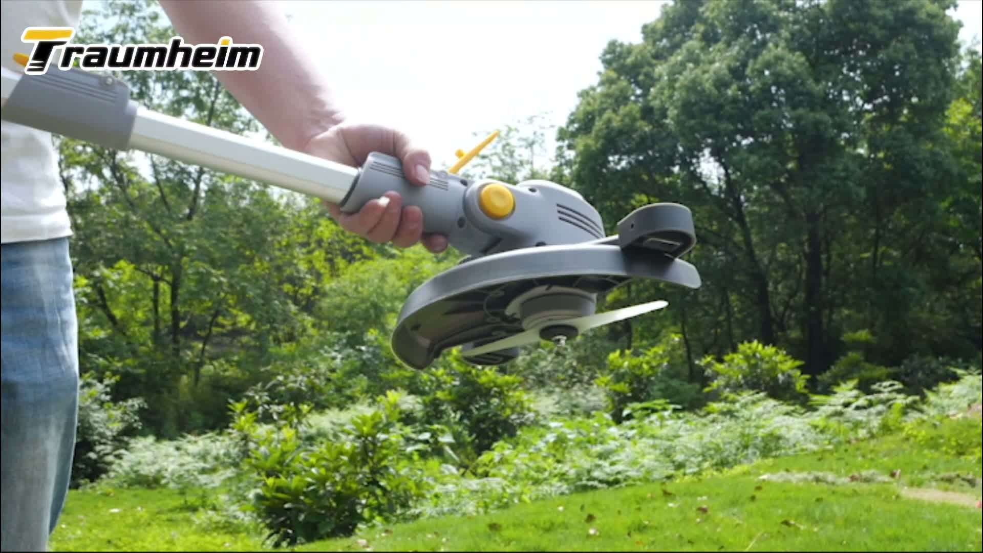 Traumheim Akku Rasentrimmer 21V, 3-in-1 Freischneider, 2x Produktbild-Vorschau 7