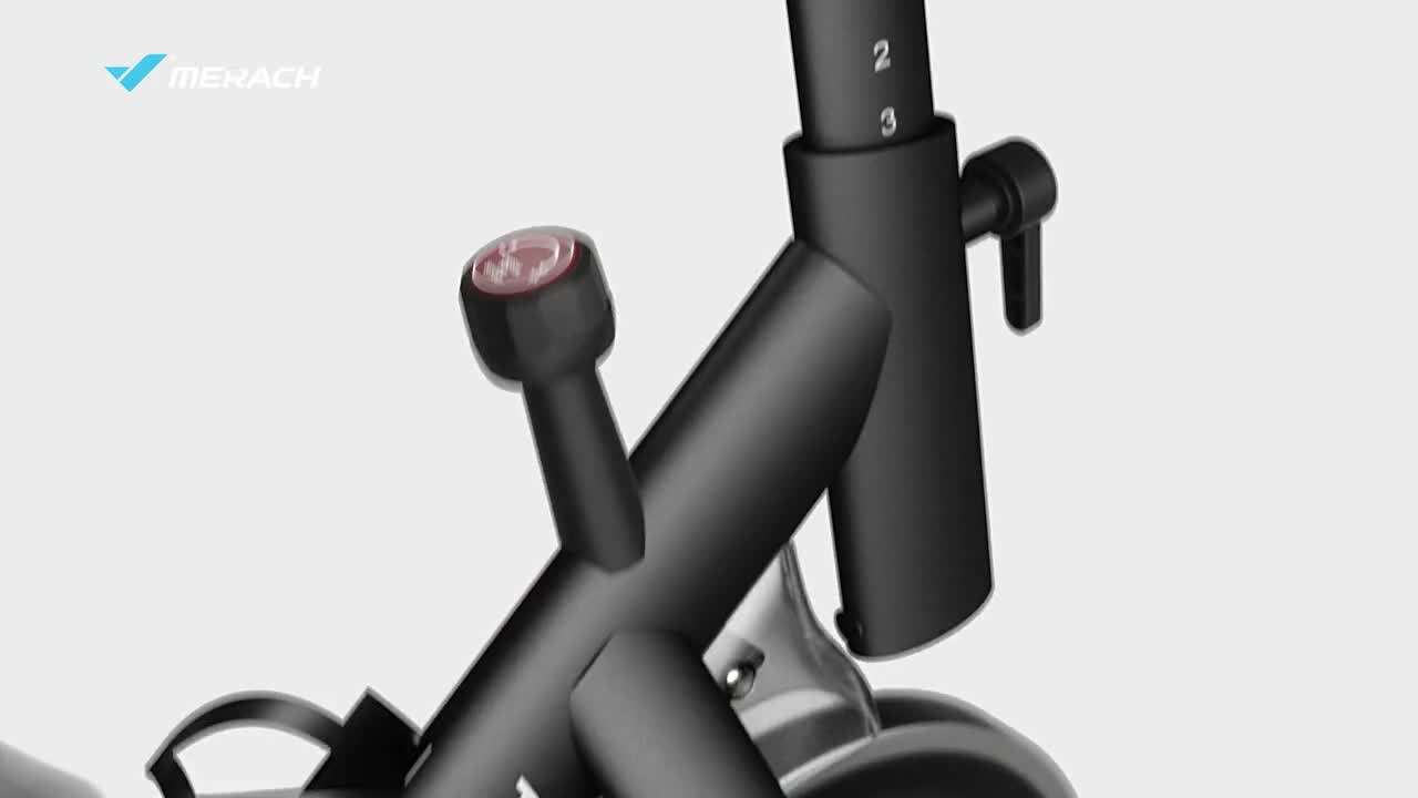 MERACH Vélo d’Appartement Biking, Roue d’inertie 6 kg, Voir les images du produit 7