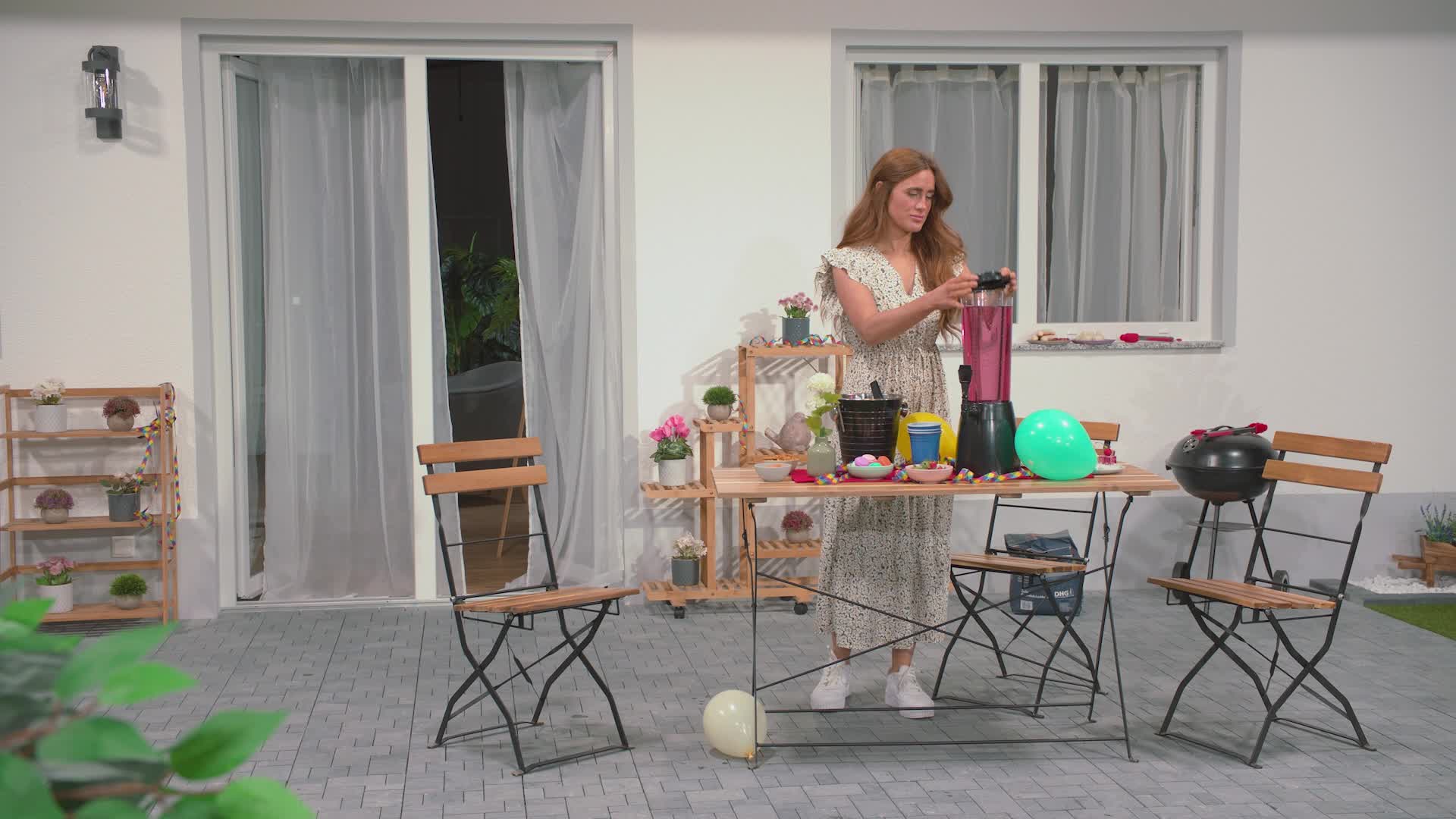 Relaxdays Biersäule mit Zapfhahn, 2,5 l, Getränkespender Produktbild-Vorschau 7