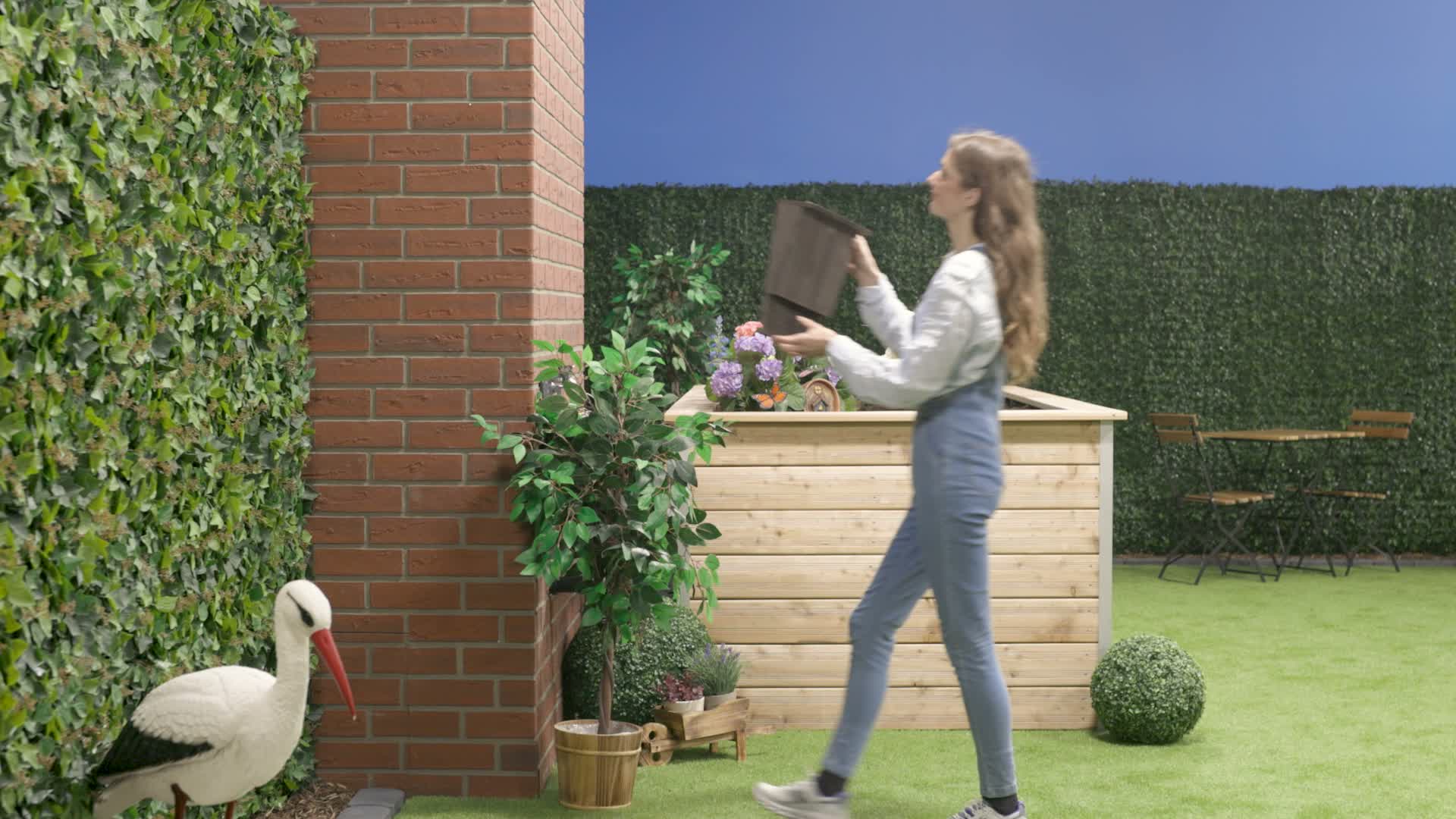 Relaxdays Fledermauskasten, großer Unterschlupf für Produktbild-Vorschau 7