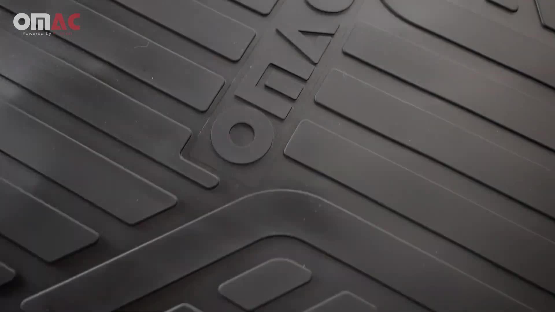 Tapis de sol VW Polo Découpable Caoutchouc Noir 4 pièces Voir les images du produit 7