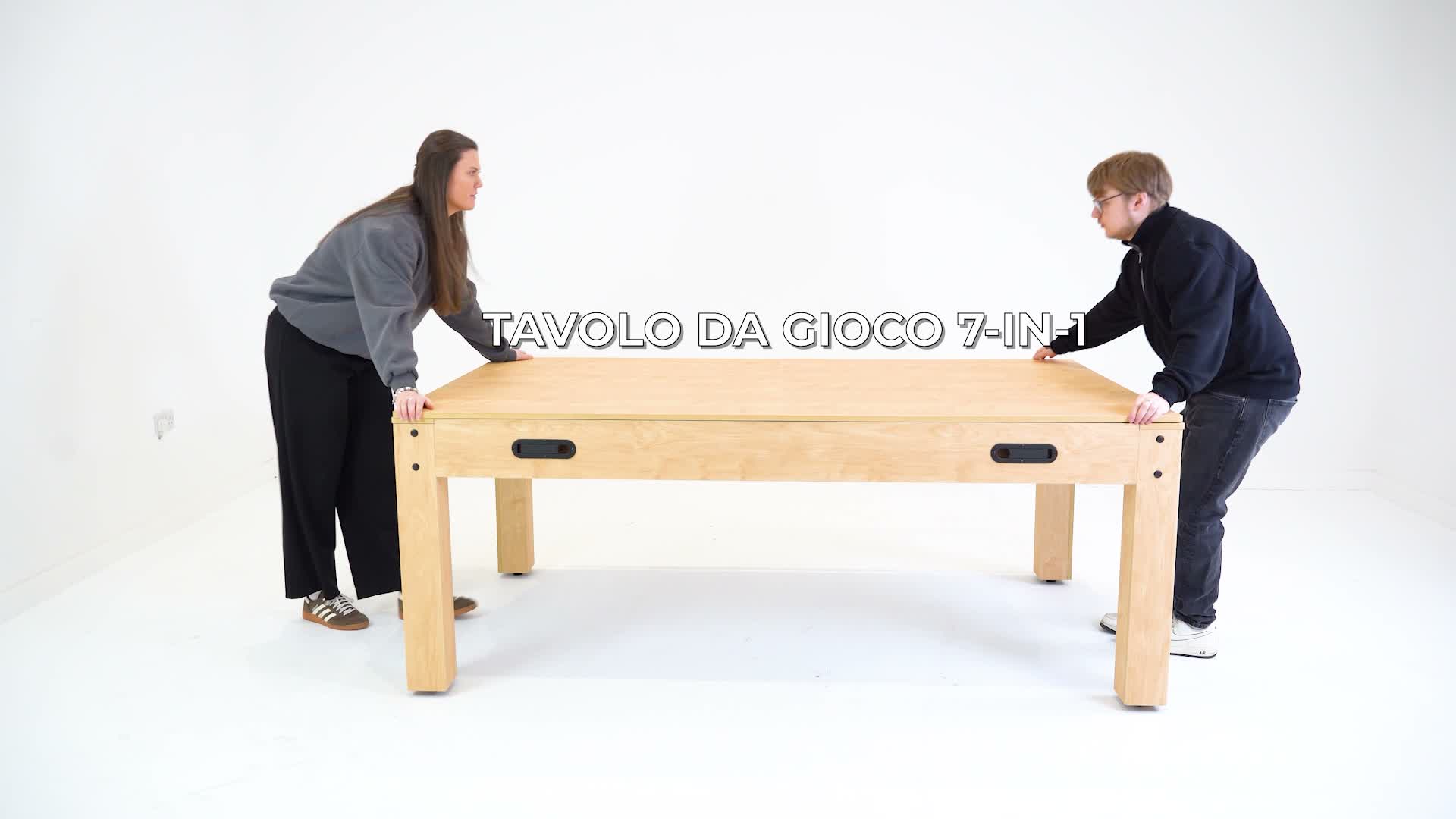 Tavolo multifunzione Monster Shop 7-in-1: tavolo da gioco e Anteprima dell’immagine prodotto 7