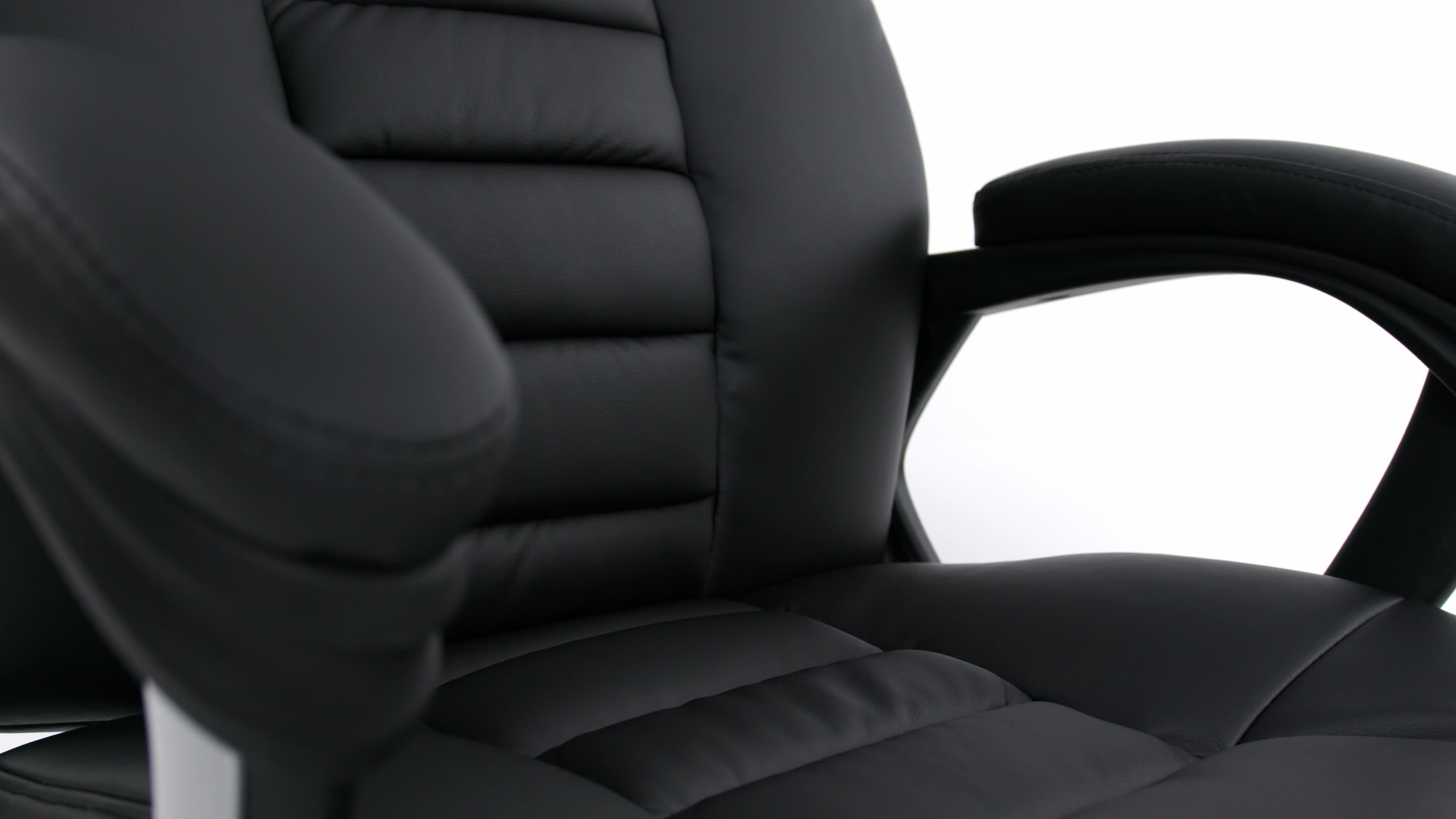 tectake® Bürostuhl MAFZ ergonomische Form Produktbild-Vorschau 7