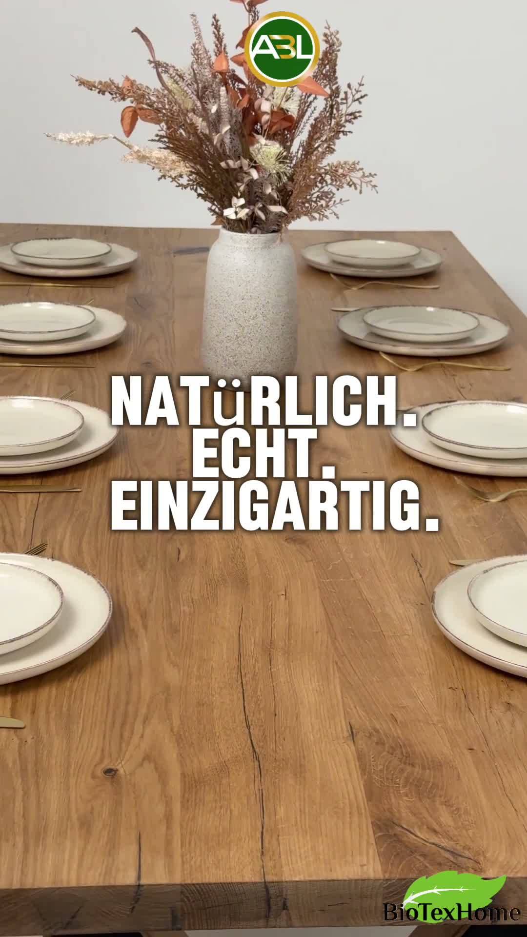 Tischplatte Eiche massiv 4 cm 200cm Länge mit Baumkante Produktbild-Vorschau 7