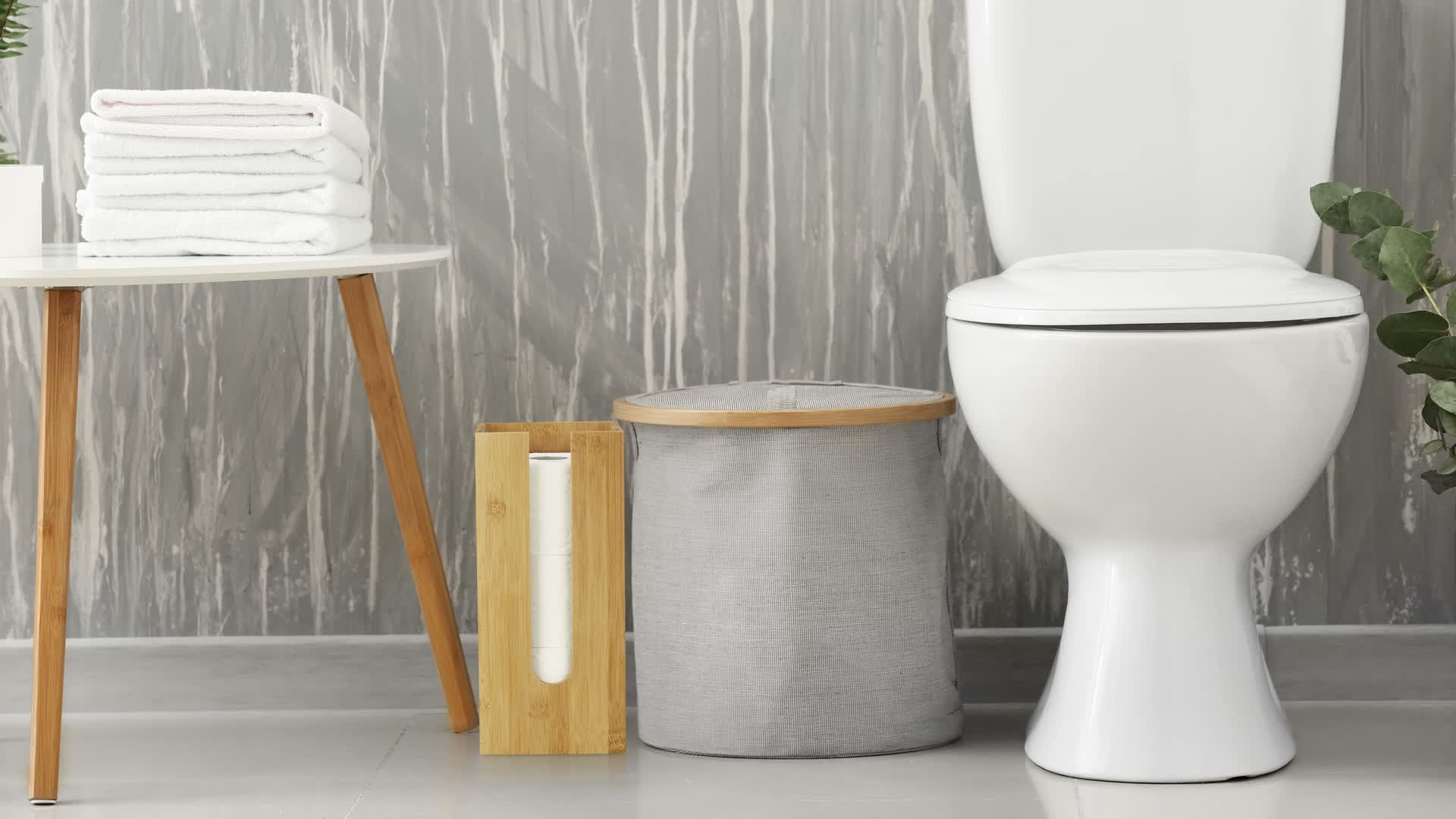 Relaxdays Toilettenpapierhalter stehend, für 3 Rollen, Produktbild-Vorschau 7