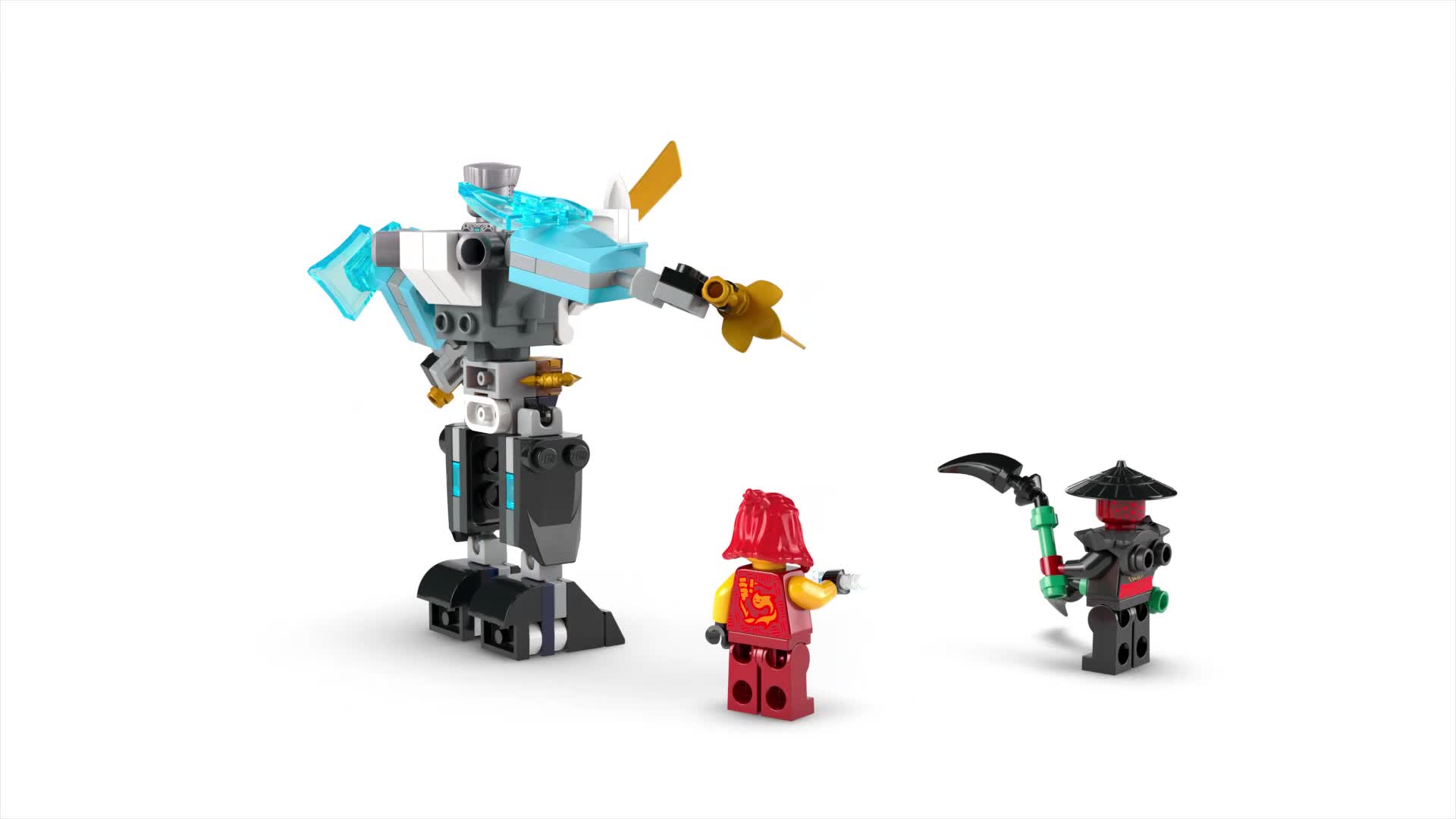 LEGO NINJAGO Zanes Action-Mech - Ninja Spielzeug mit 3 Produktbild-Vorschau 7