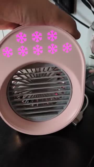 Luftkühler mit Verdunstungskühlung, Tragbare Mini Produktbild-Vorschau 7