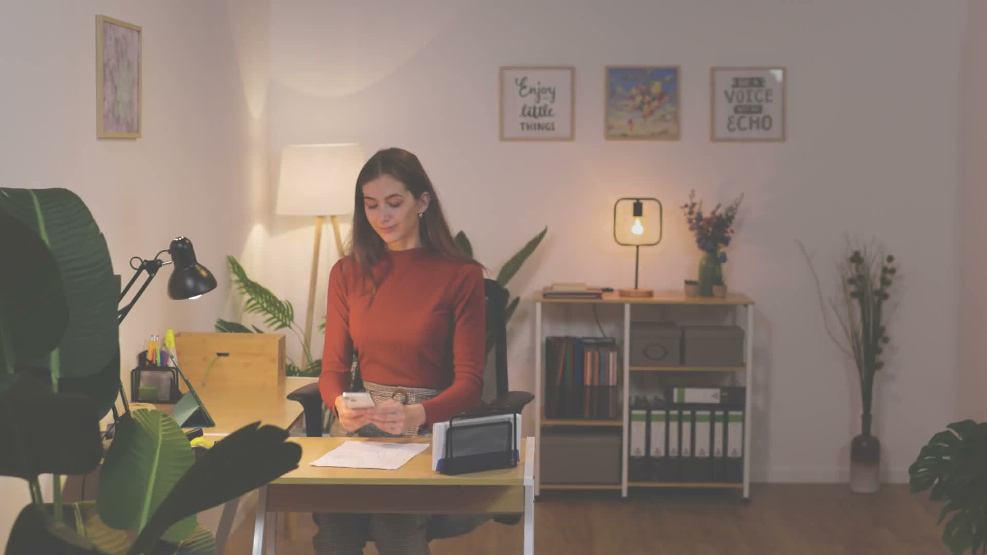 Relaxdays Kabelbox für 2 Steckdosenleisten, Bambus, Produktbild-Vorschau 7