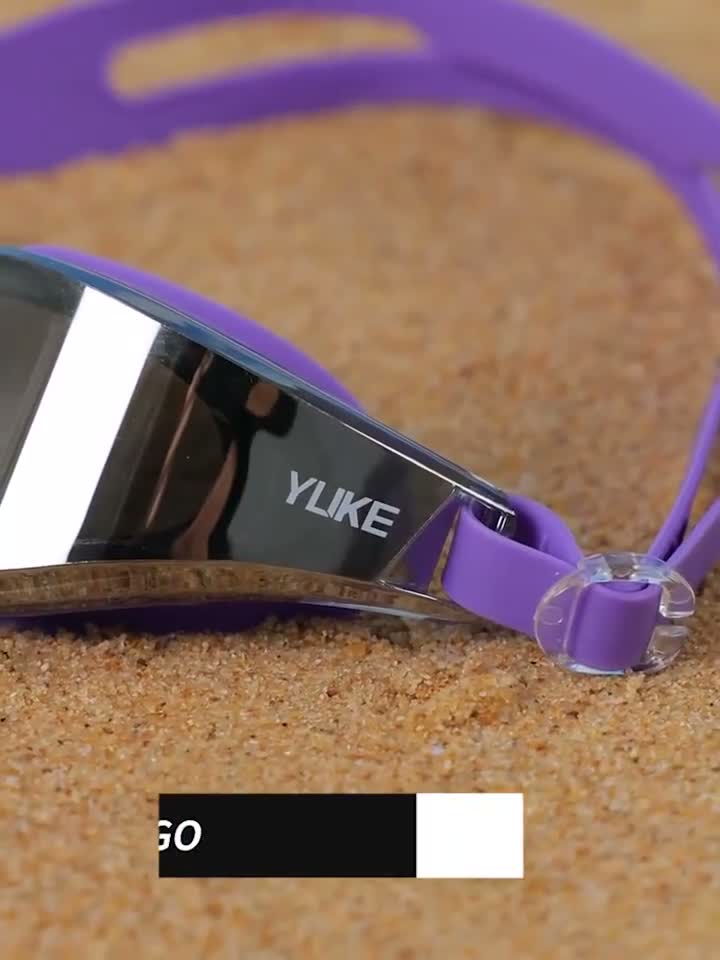 Profi Schwimmbrille Anti-Beschlag Verspiegelt UV-Schutz Produktbild-Vorschau 6