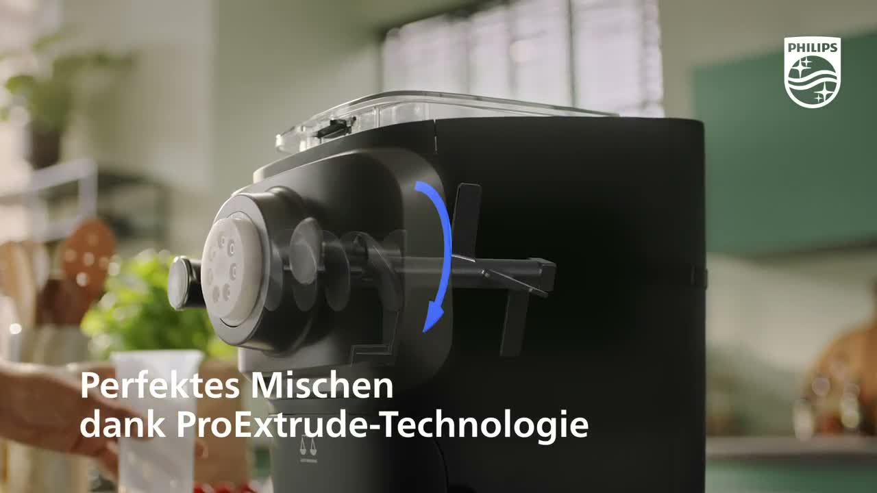Philips Pastamachine 7000 mit 8 Aufsätzen, schwarz Produktbild-Vorschau 7