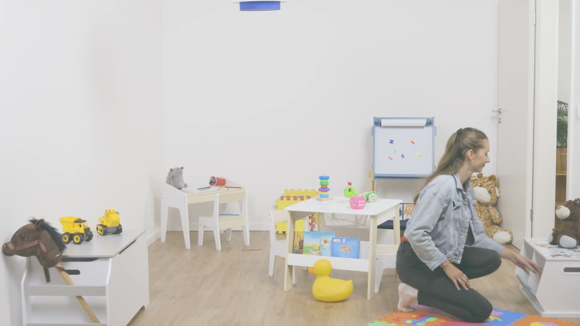 Relaxdays Kindersitzgruppe, Kindertisch Set, Tisch und Produktbild-Vorschau 7