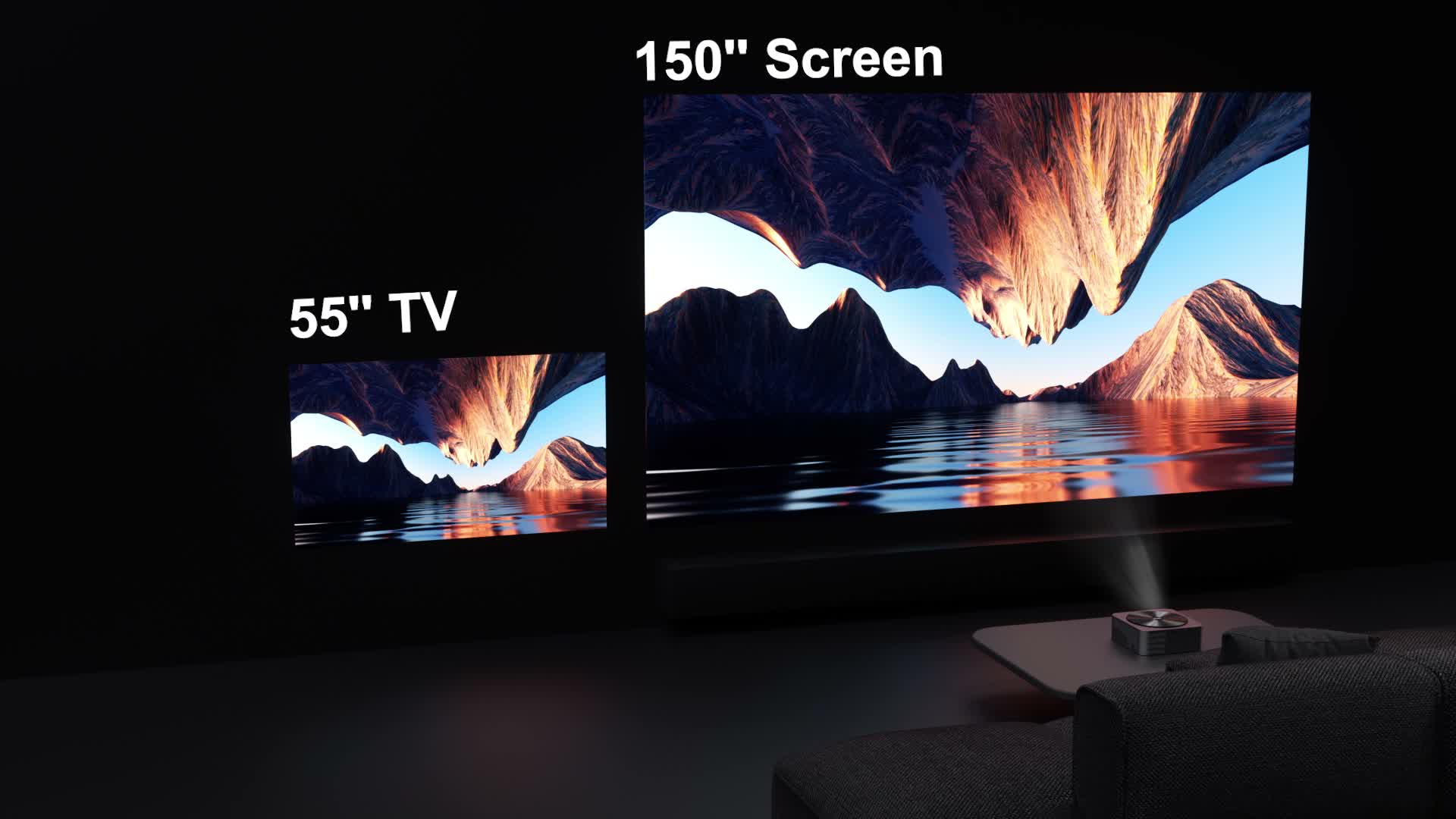 Ultimea Apollo-P40: Proyector 4K, versión actualizada con Vista previa de la imagen del producto 7